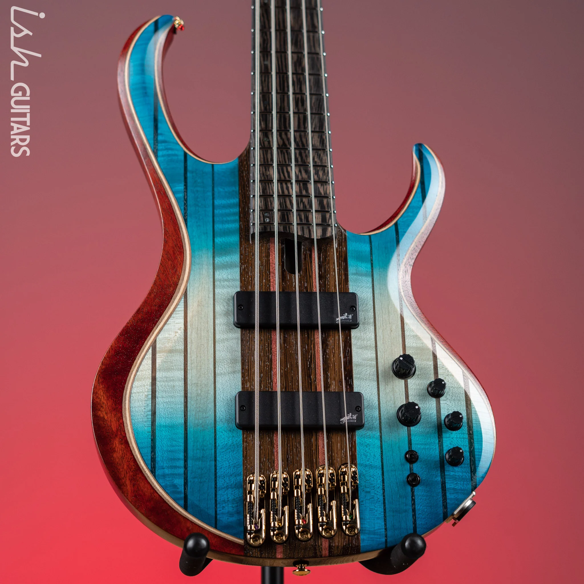 Ibanez BTB1935 Premium 5-String Bass Caribbean Islet Low Gloss Demo