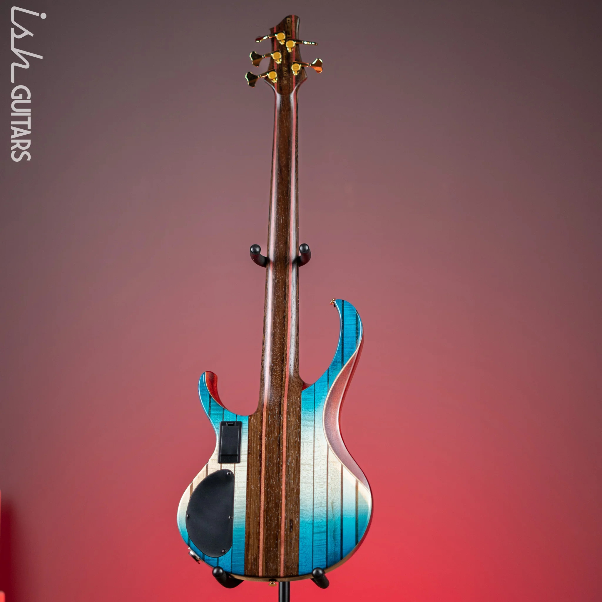 Ibanez BTB1935 Premium 5-String Bass Caribbean Islet Low Gloss Demo - Image 6