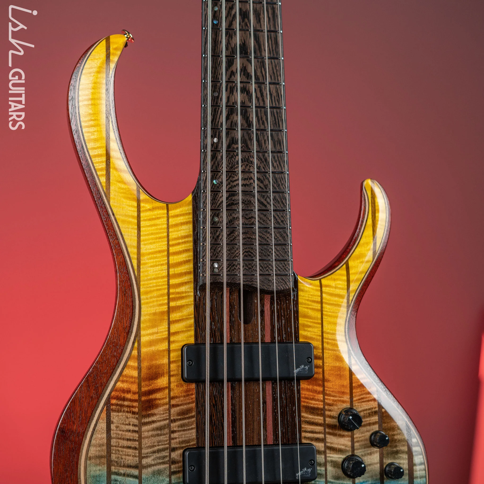 Ibanez BTB1936 Premium 6-String Bass Sunset Fade Low Gloss - Image 3