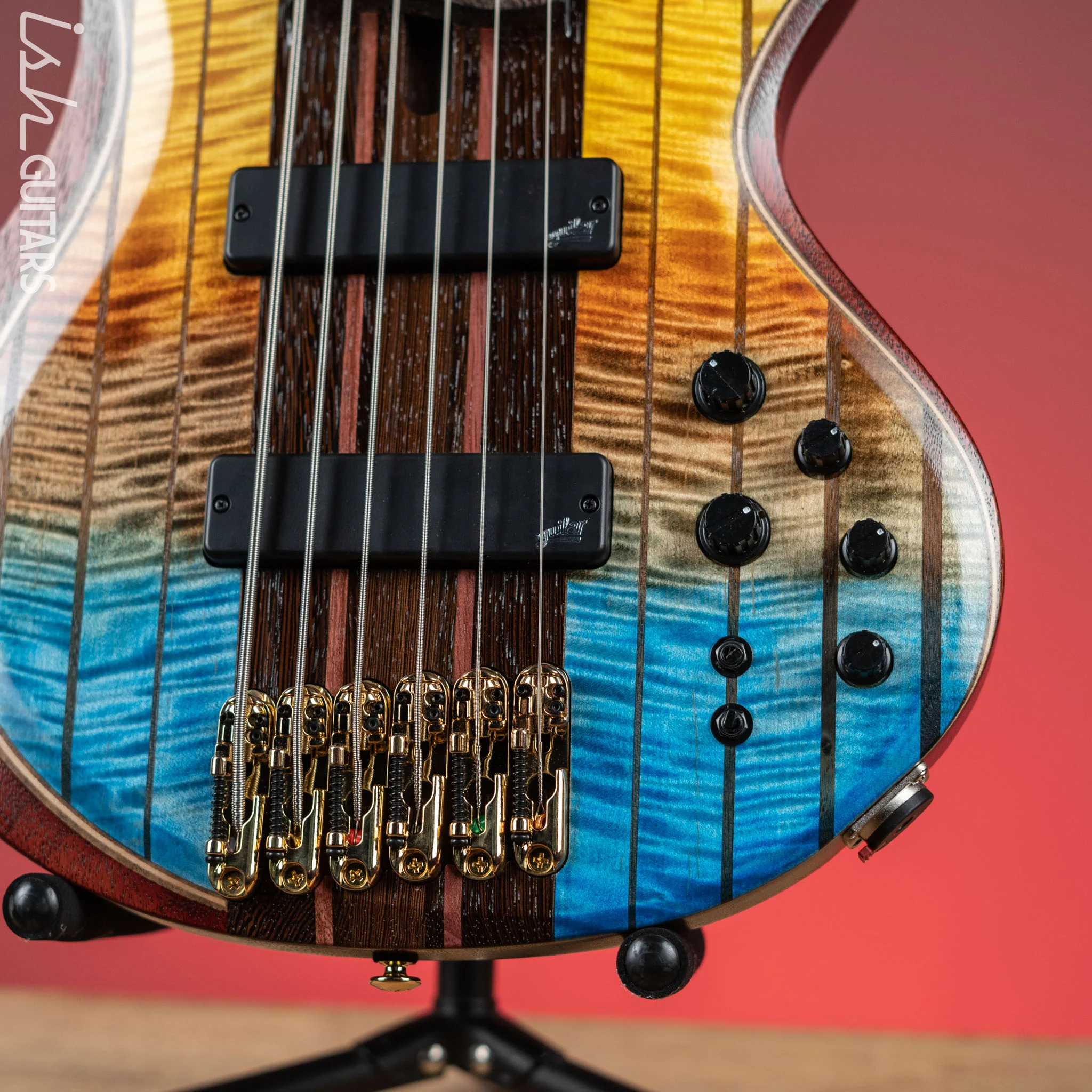 Ibanez BTB1936 Premium 6-String Bass Sunset Fade Low Gloss - Image 4
