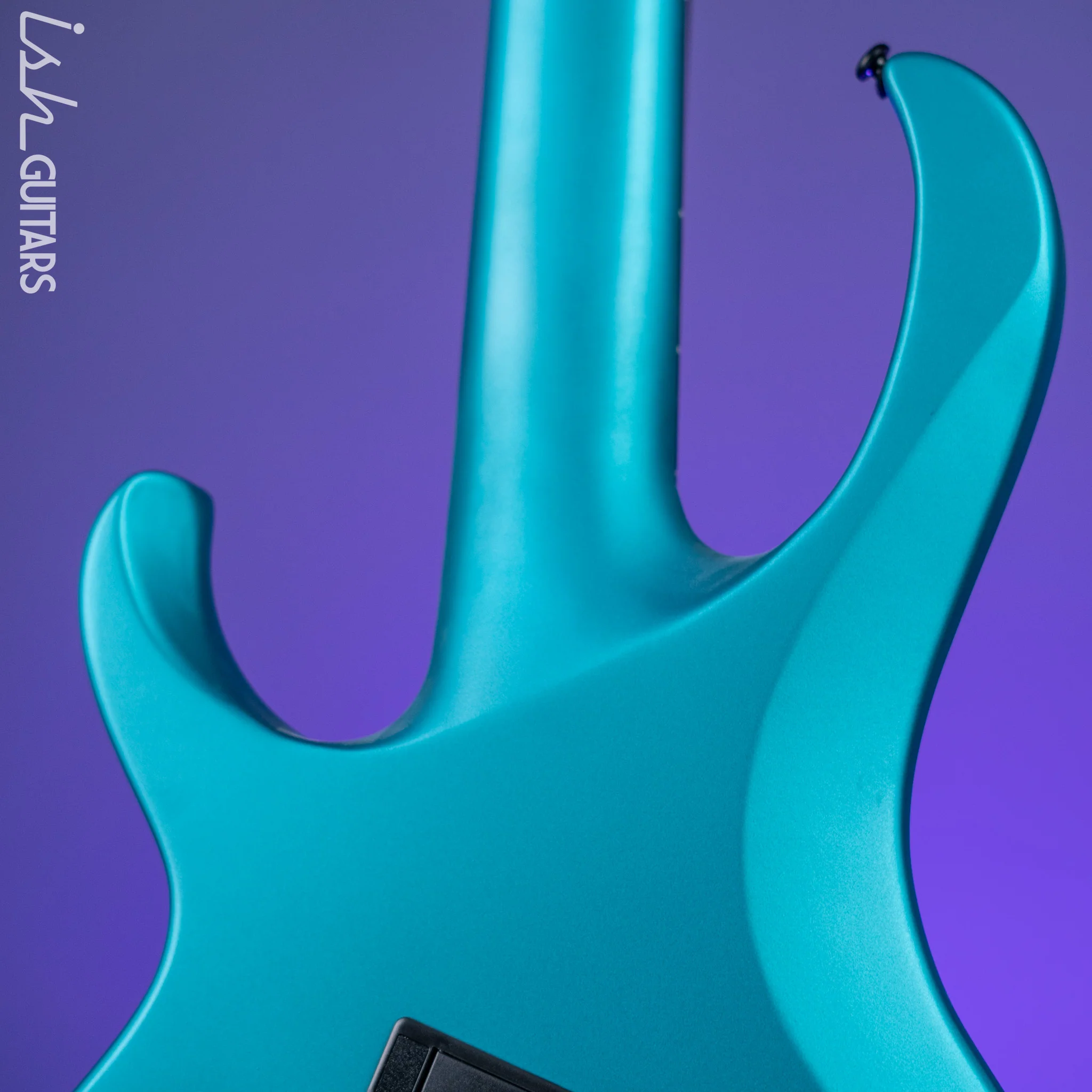 Ibanez BTB605MS Multi-Scale 5-String Bass Cerulean Aura Burst Matte - Image 9