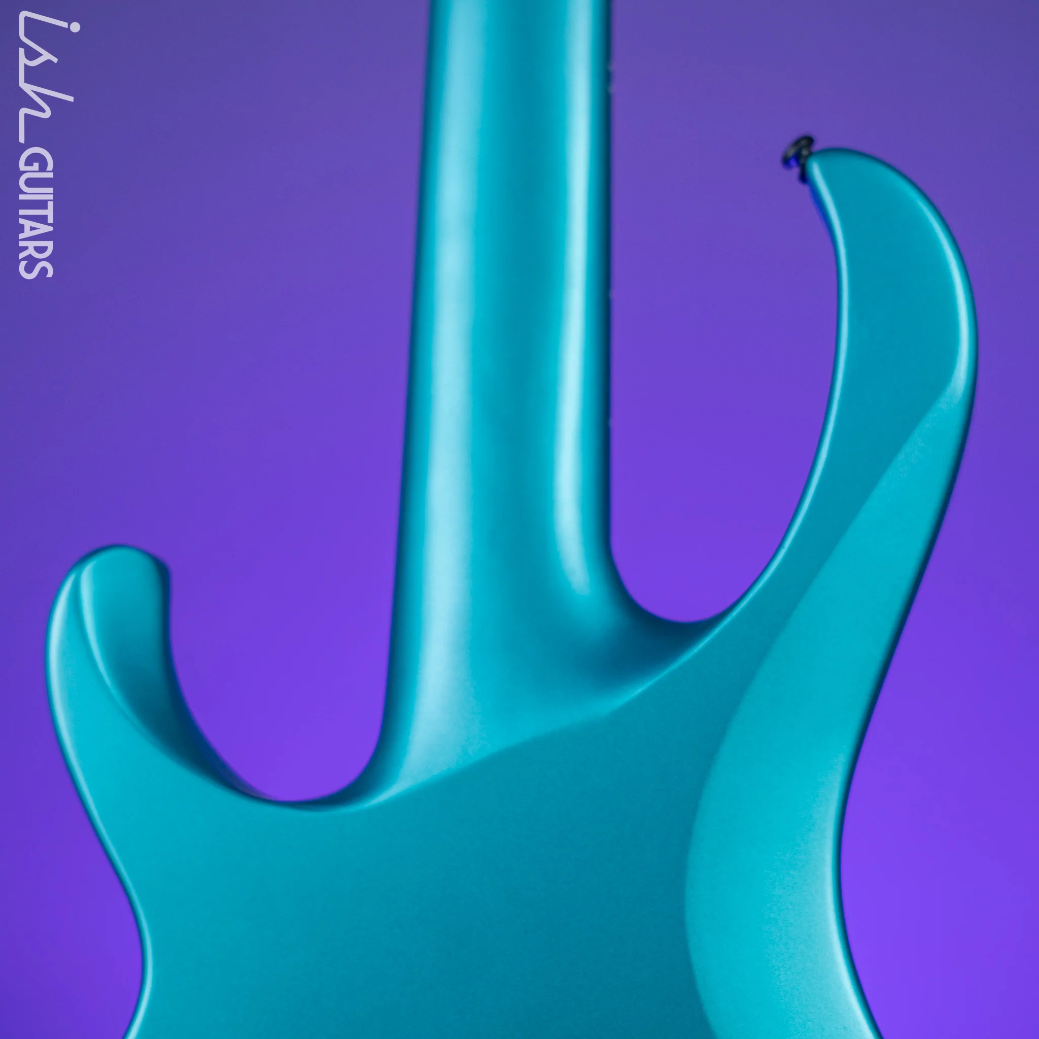 Ibanez BTB605MS Multi-Scale 5-String Bass Cerulean Aura Burst Matte Demo - Image 8
