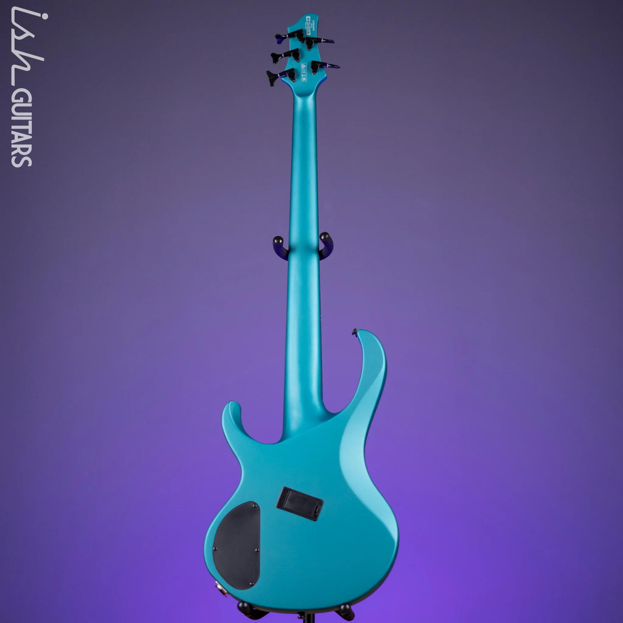 Ibanez BTB605MS Multi-Scale 5-String Bass Cerulean Aura Burst Matte Demo - Image 7