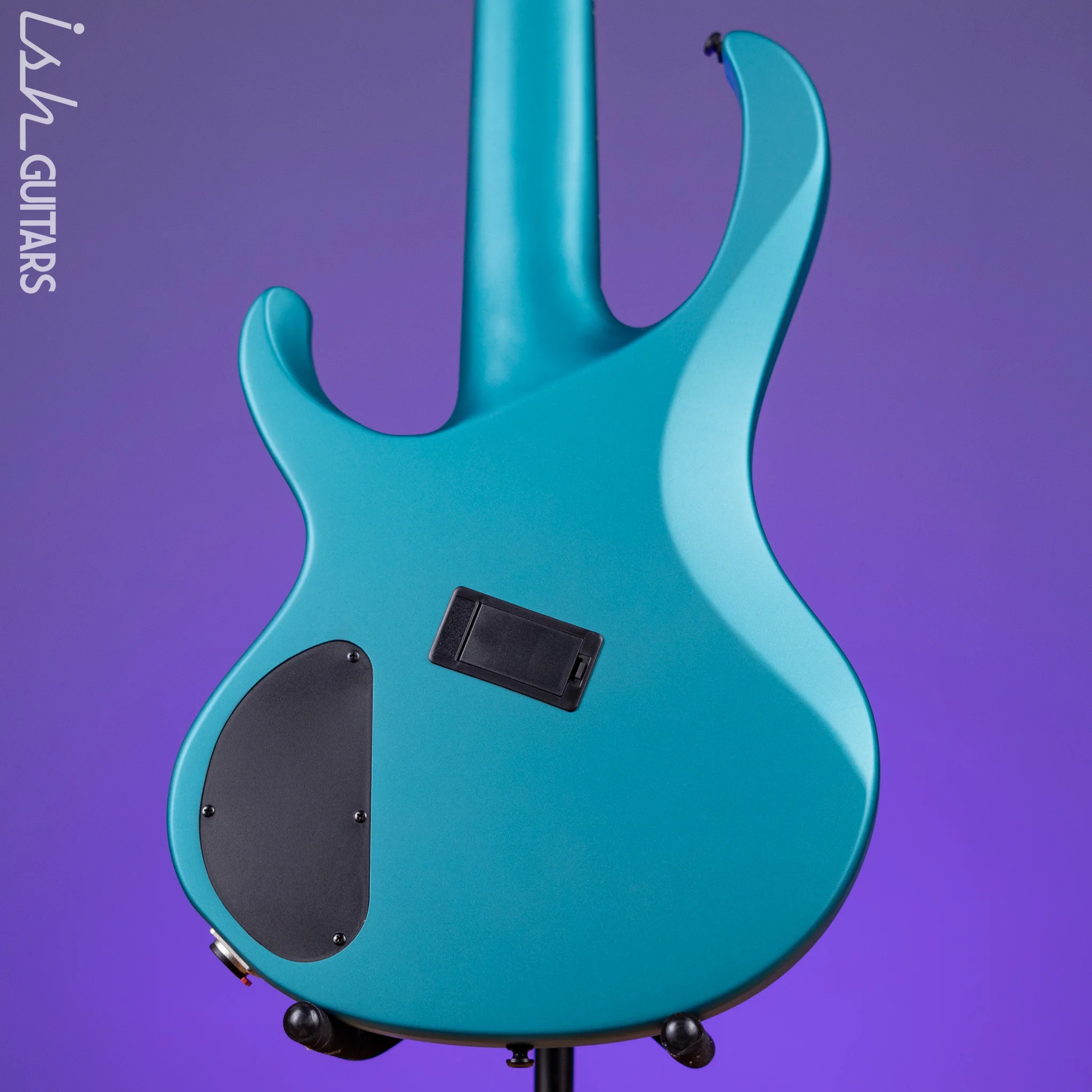 Ibanez BTB605MS Multi-Scale 5-String Bass Cerulean Aura Burst Matte Demo - Image 8