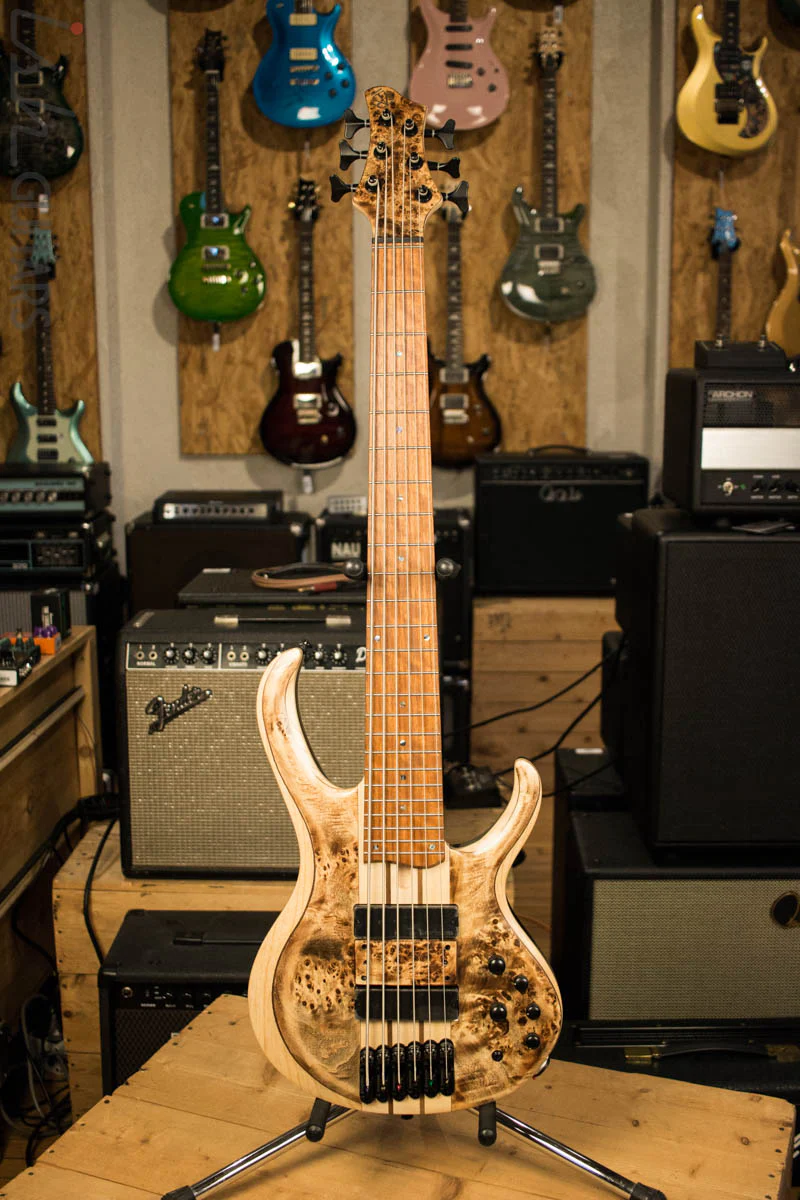 Ibanez BTB846V Premium Bass Antique Brown Stain Lo Gloss - Image 2