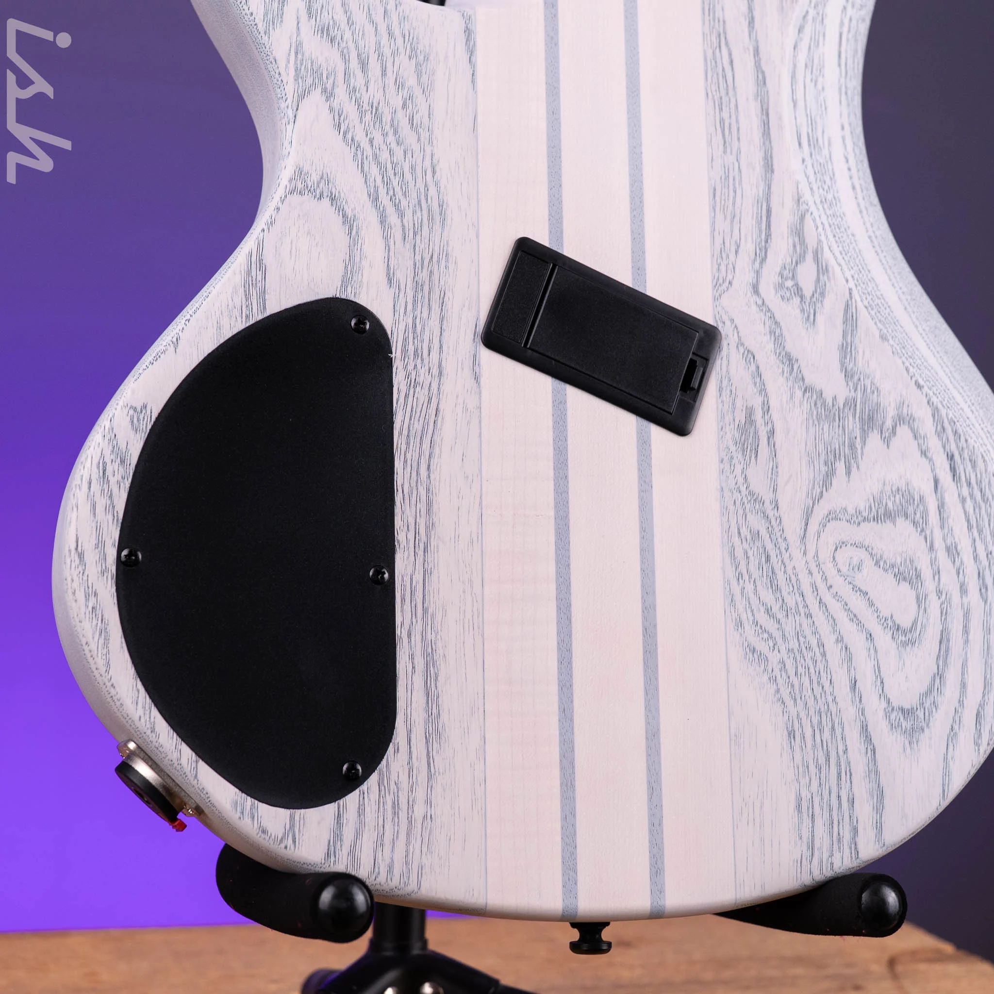 Ibanez BTB865MS 5-String Bass Workshop Transparent White Flat - Image 11