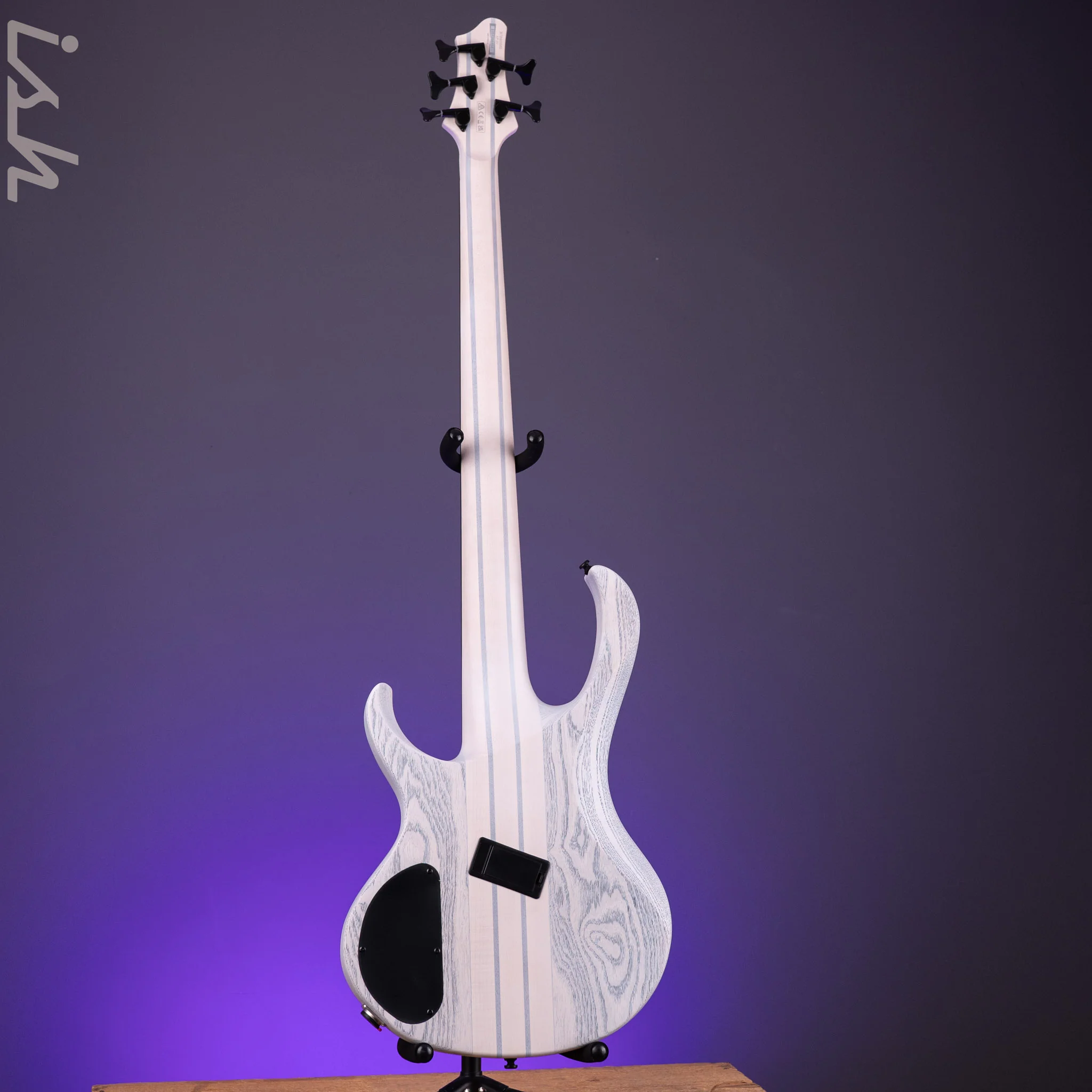 Ibanez BTB865MS 5-String Bass Workshop Transparent White Flat - Image 8