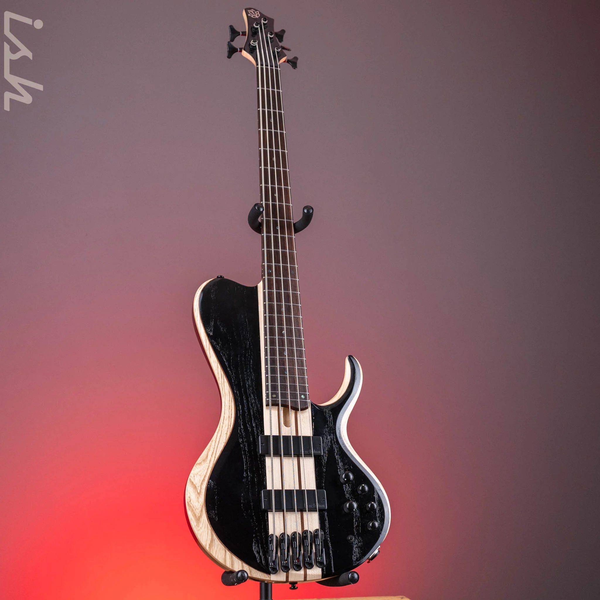 2023 Ibanez BTB865SC Weathered Black Low Glass - Image 2