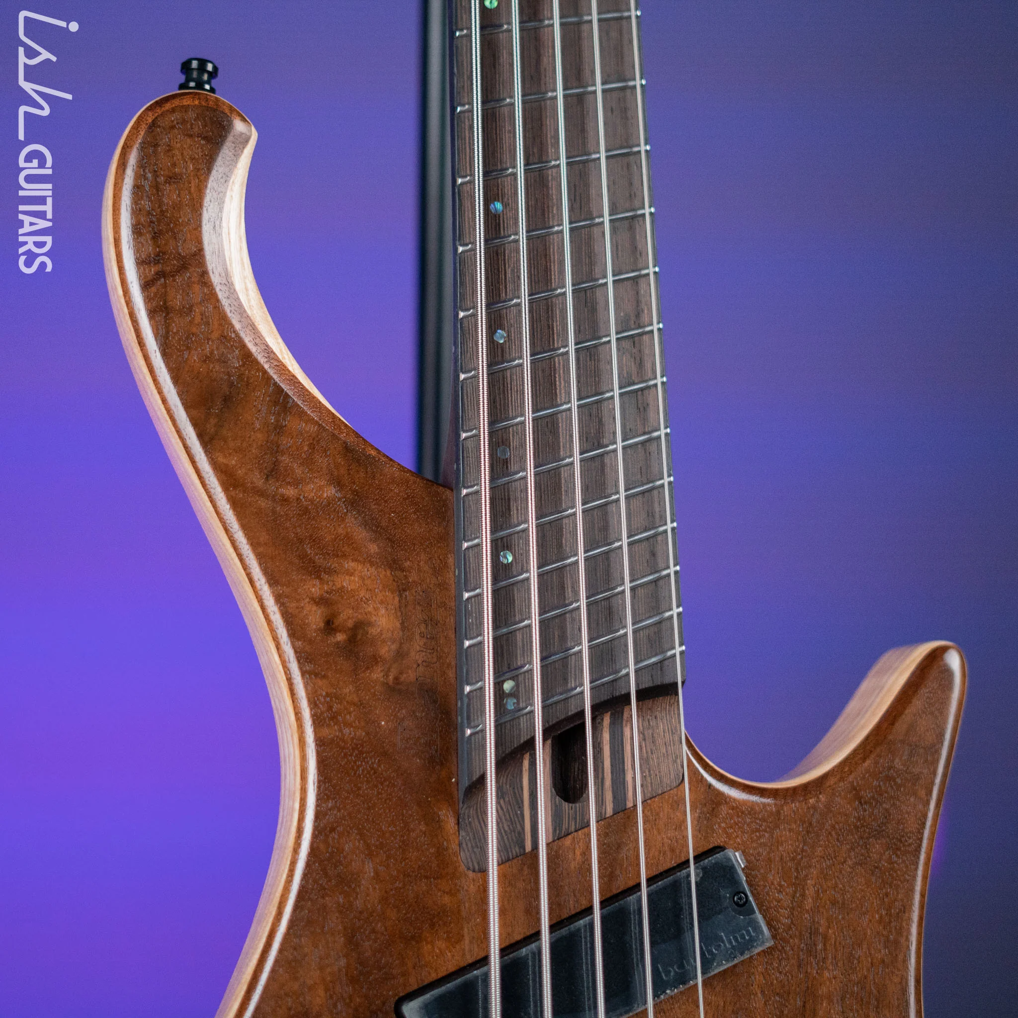 Ibanez EBH1265MS 5-String Multi-Scale Bass Natural Mocha Low Gloss - Image 3
