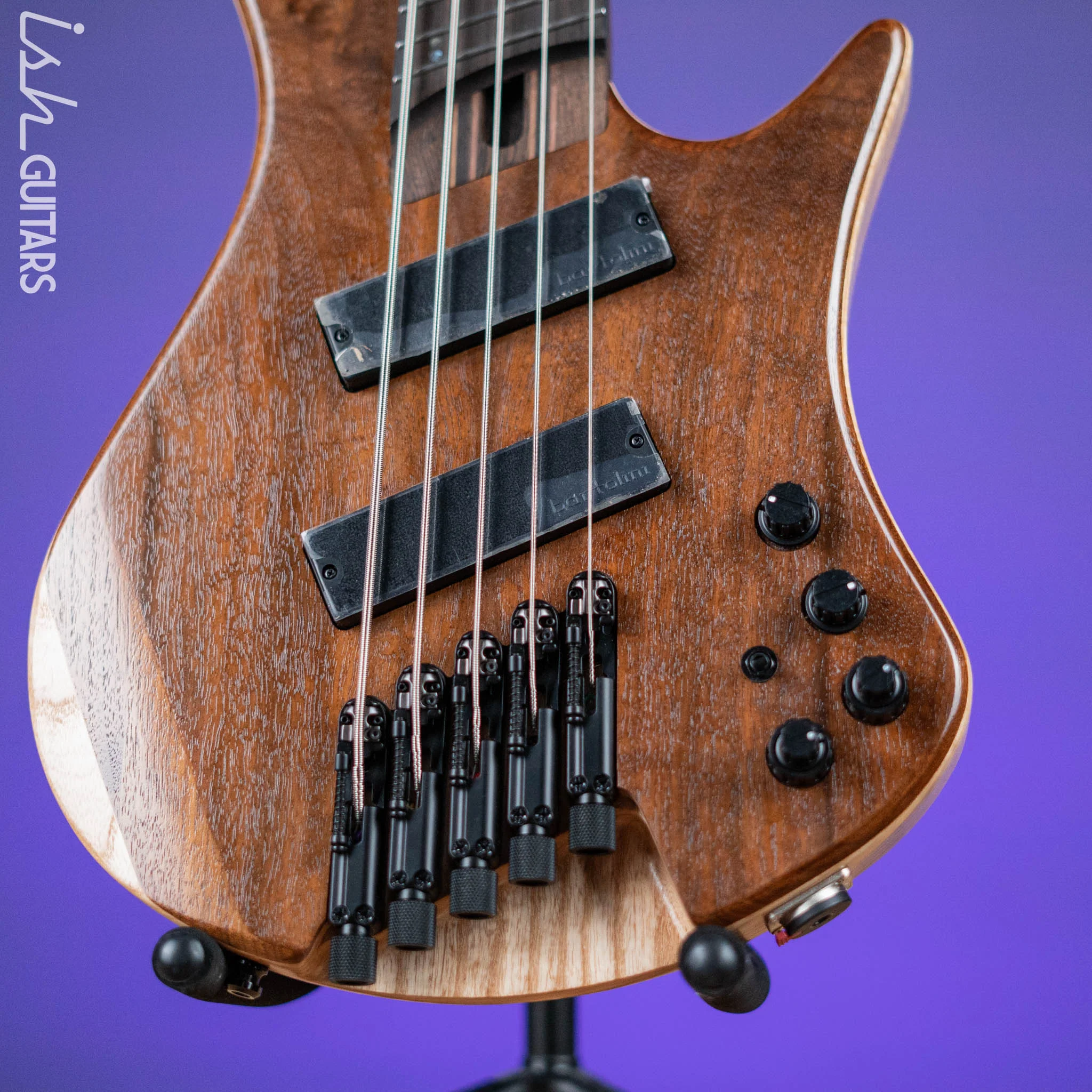 Ibanez EBH1265MS 5-String Multi-Scale Bass Natural Mocha Low Gloss - Image 4