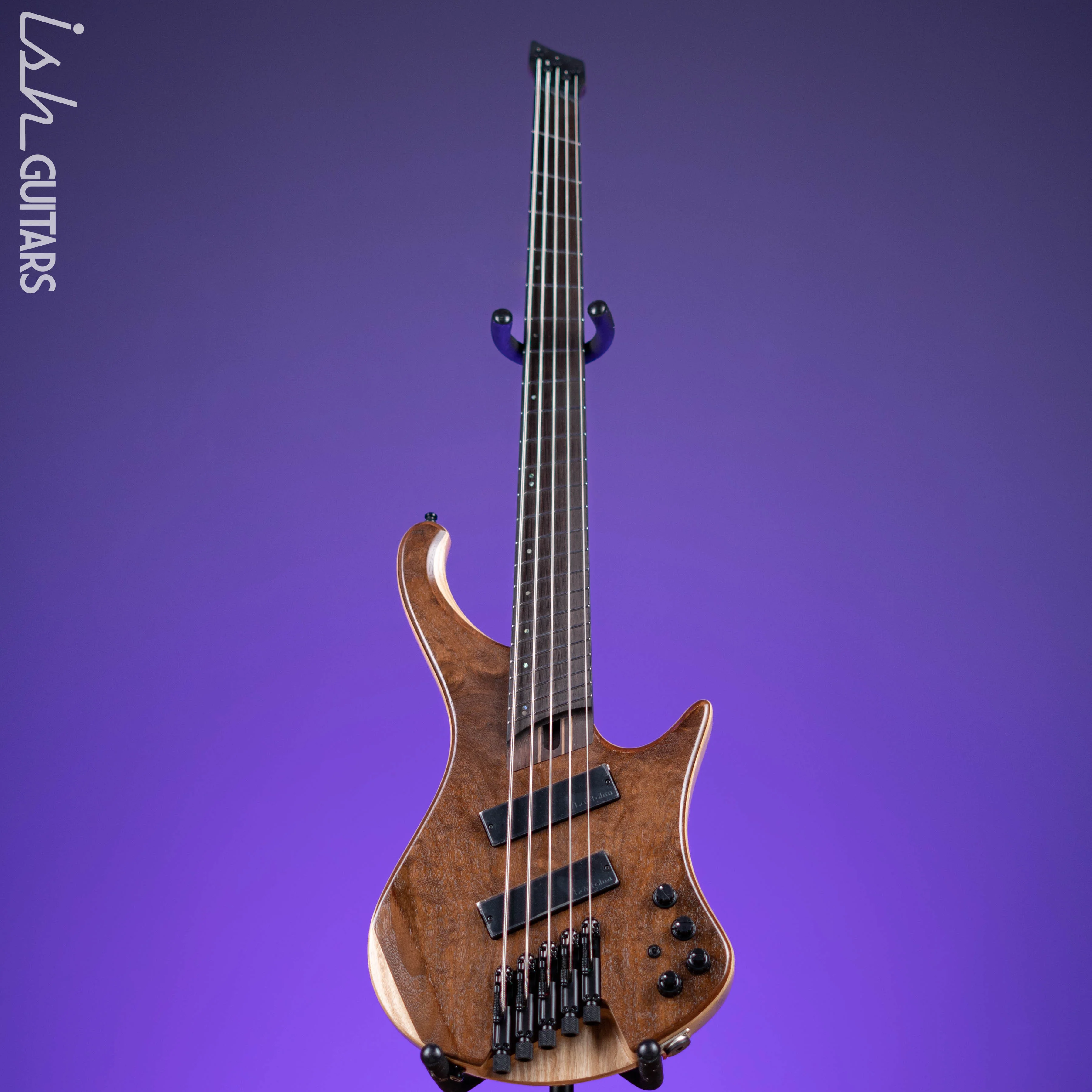 Ibanez EHB1265MS 5-String Multi-Scale Bass Natural Mocha Low Gloss Demo - Image 2