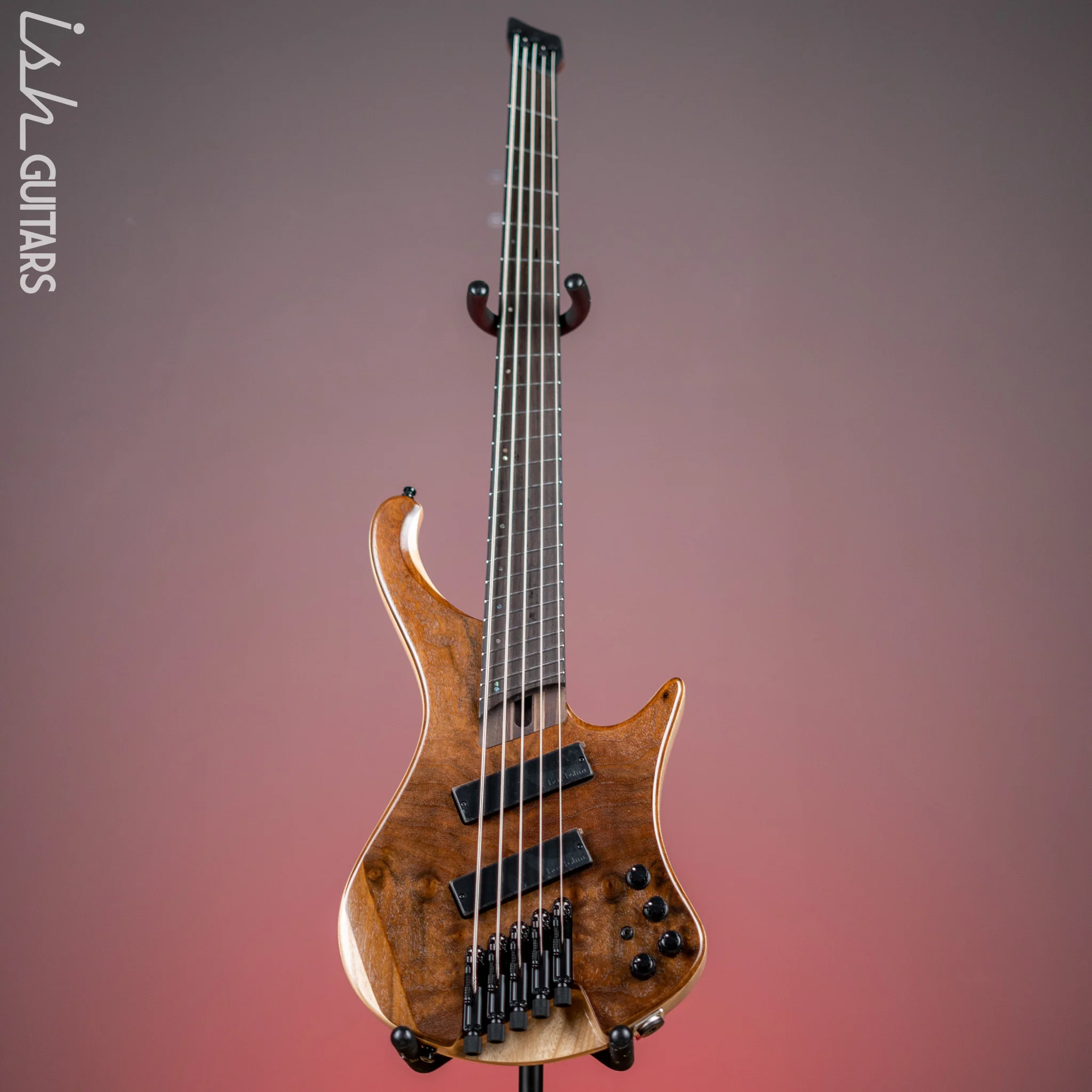 Ibanez EBH1265MS 5-String Multi-Scale Bass Natural Mocha Low Gloss Demo - Image 2