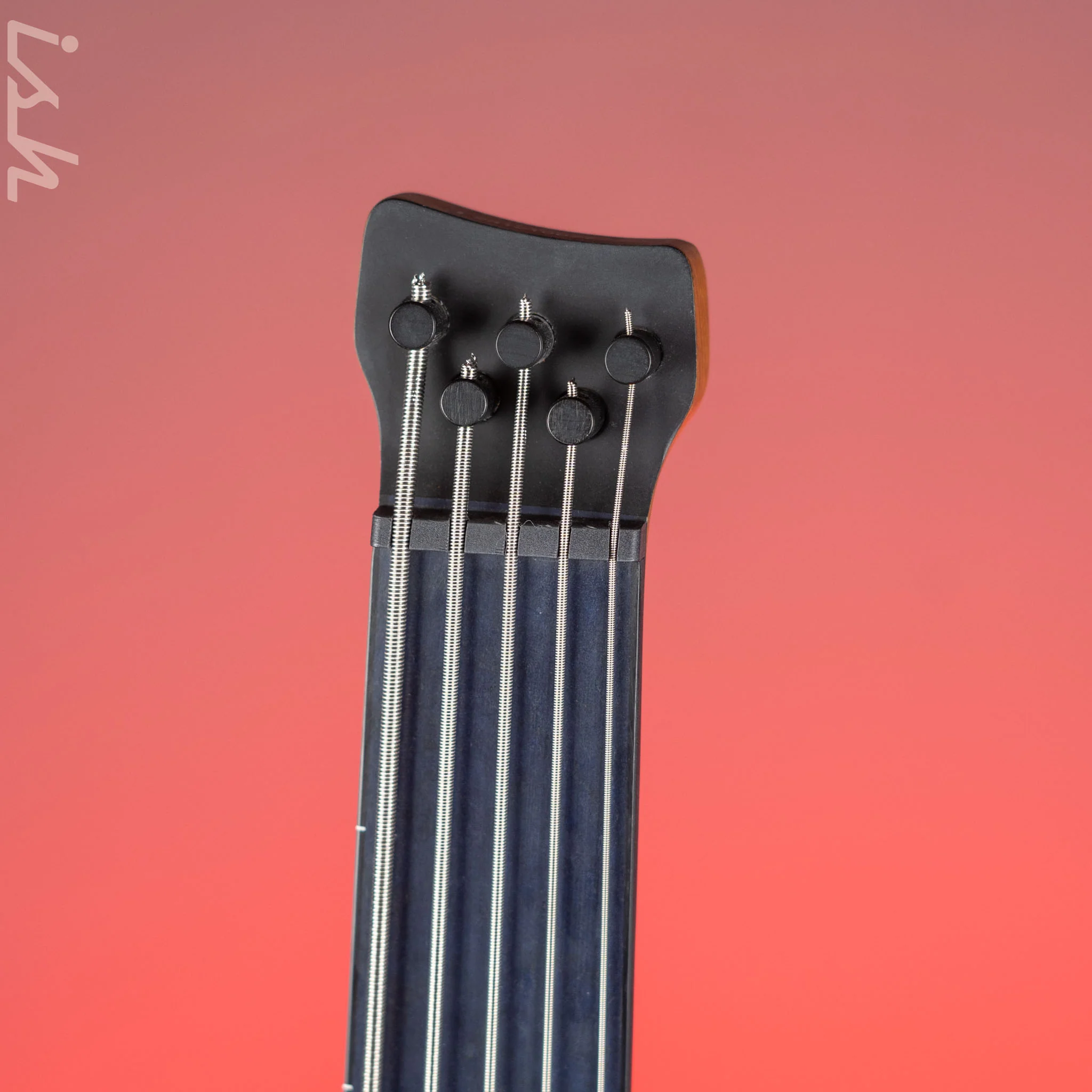 Ibanez EHB1005F Standard 5-String Fretless Multi-Scale Bass Arctic Ocean Matte Demo - Image 5