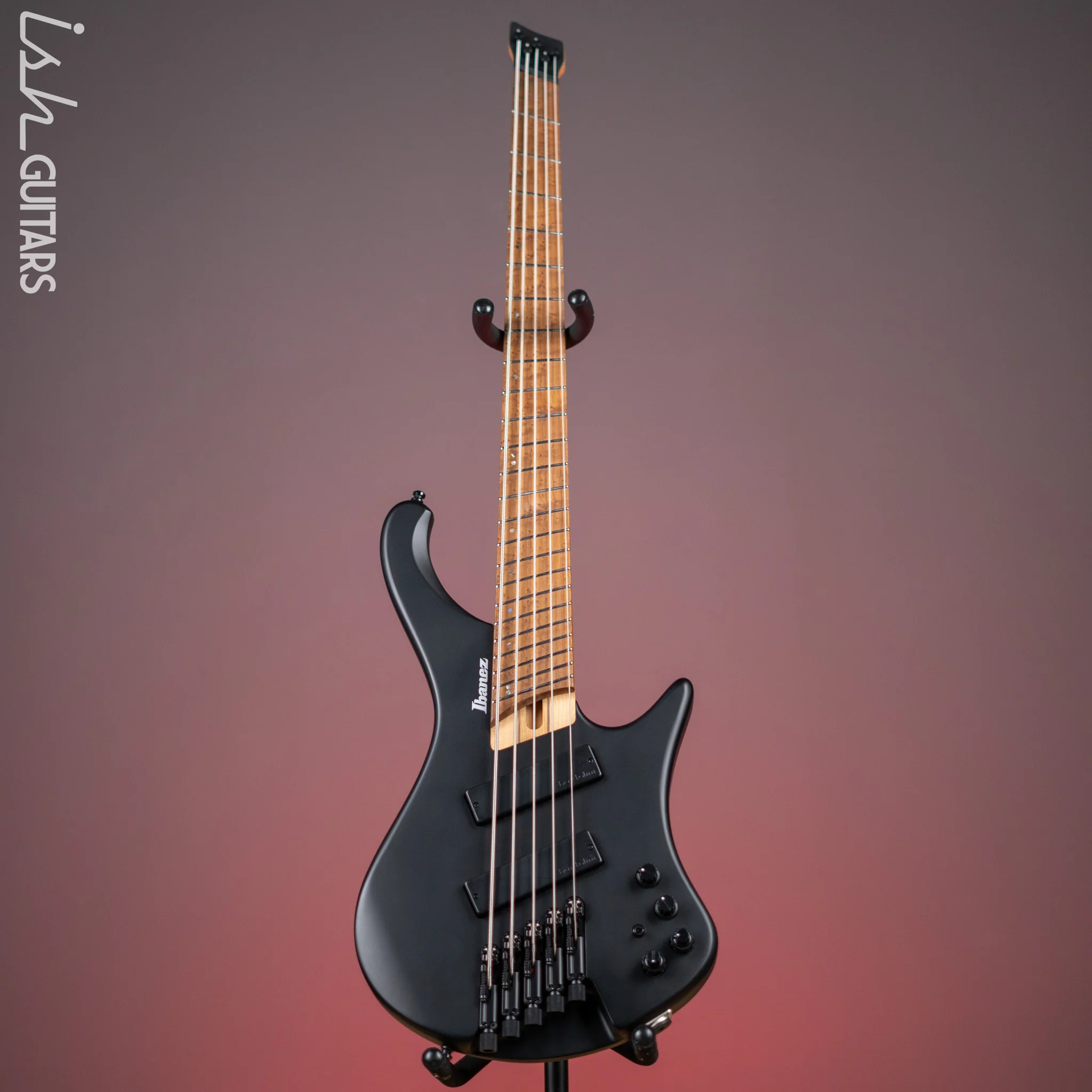 Ibanez EHB1005MS 5-String Bass Flat Black - Image 2