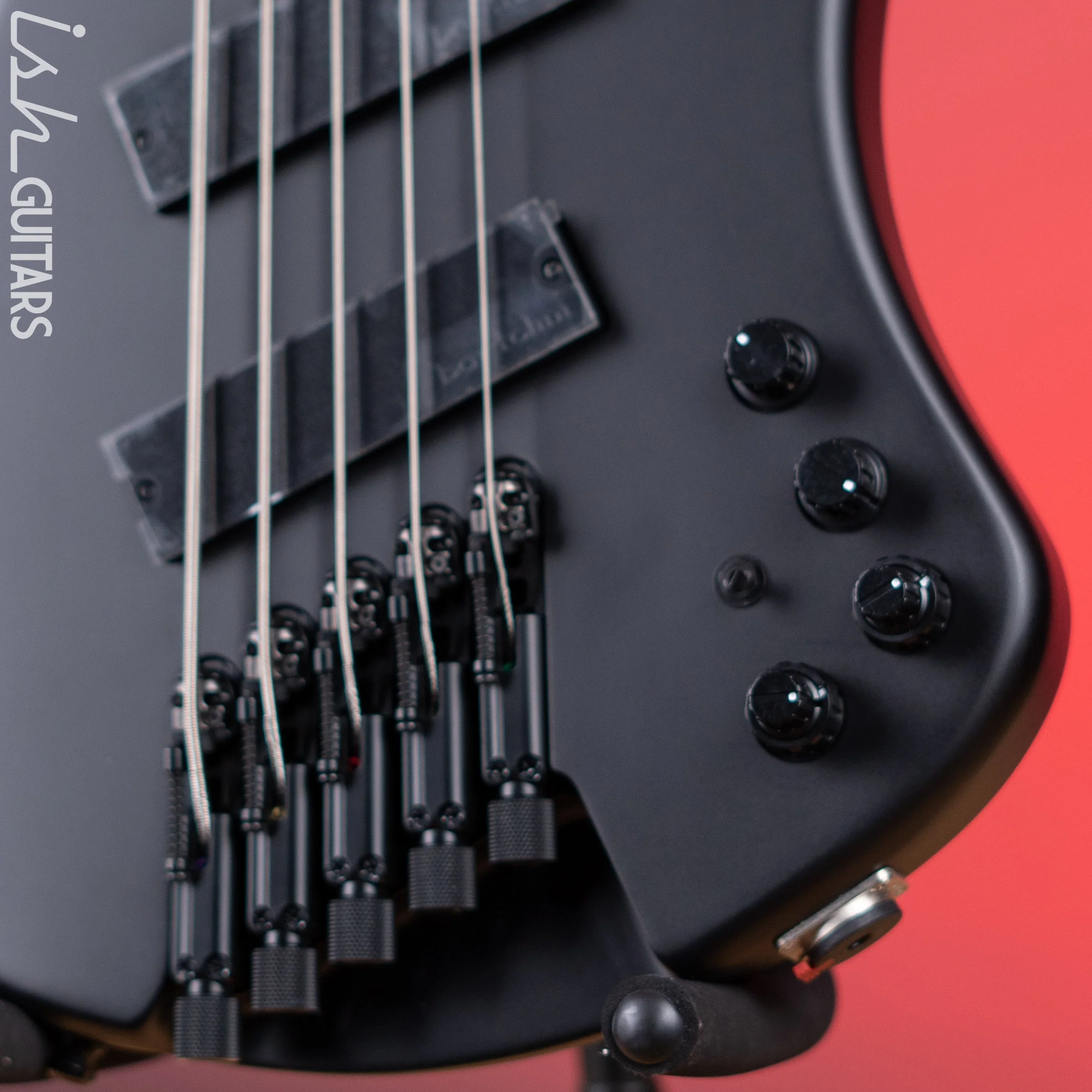 Ibanez EHB1005MS Multiscale 5-String Bass Flat Black - Image 4