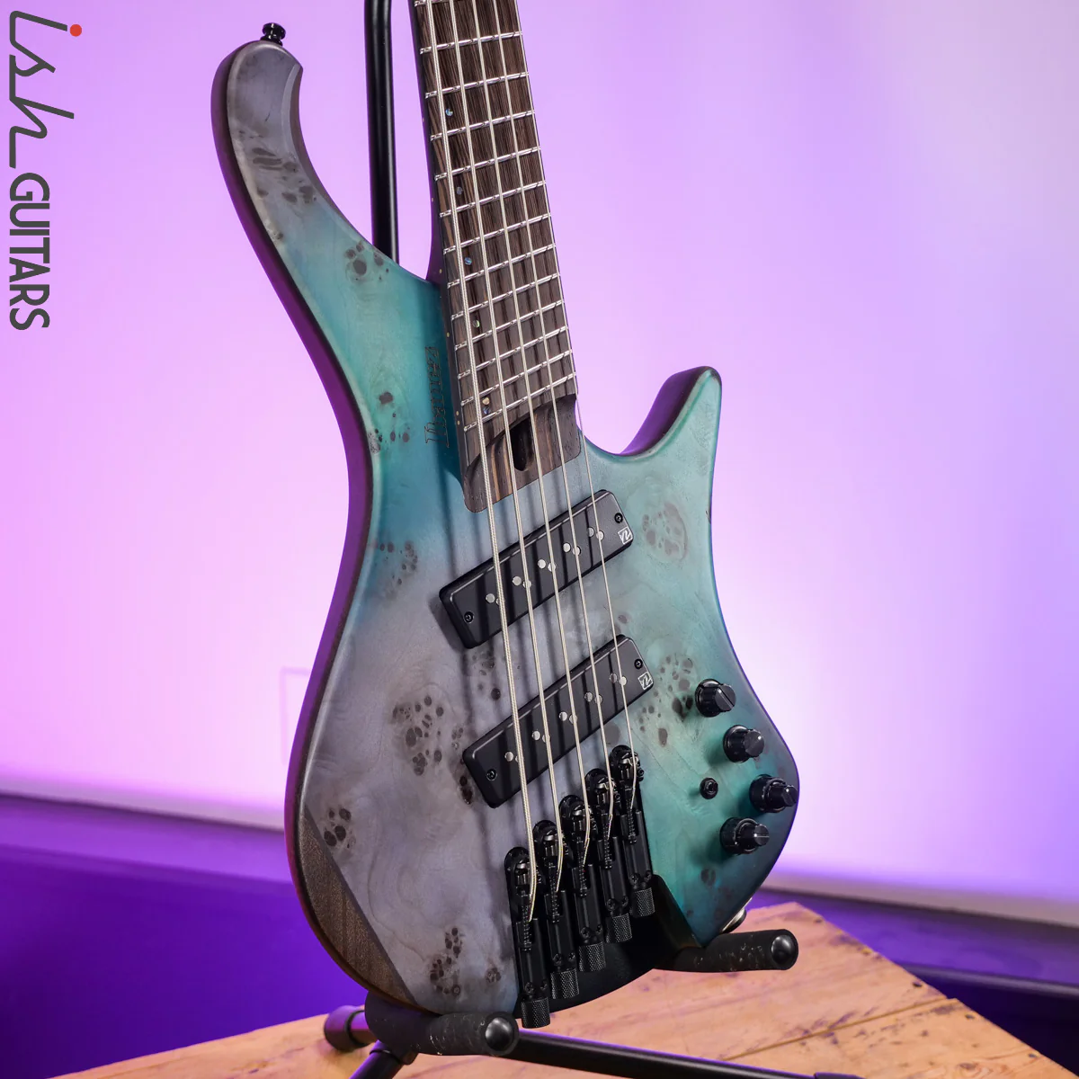 2021 Ibanez EHB1505MS TSF Tropical Sea Floor 5-String Multi-Scale - Image 5