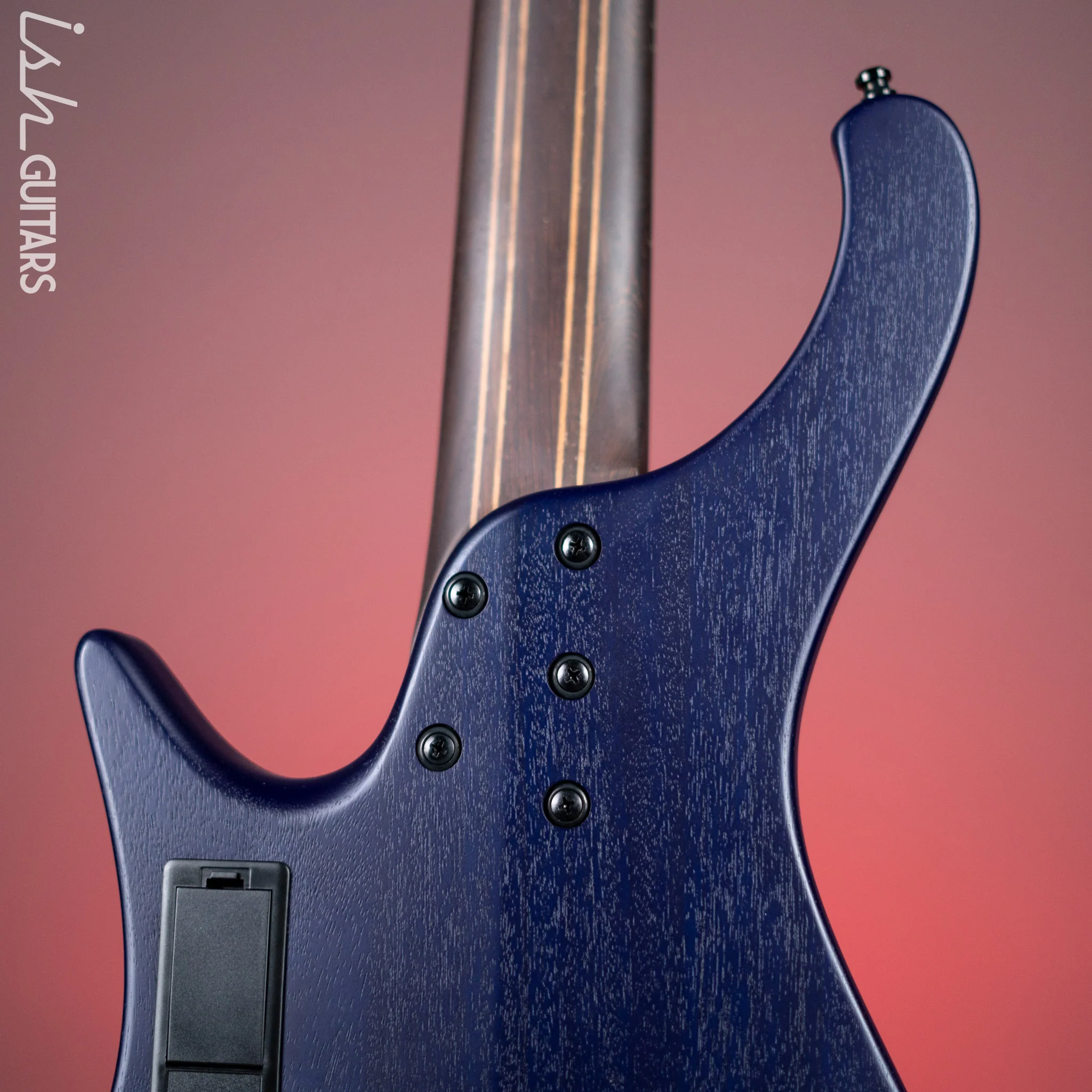 Ibanez EHB1505MS Multi-Scale Headless Bass Pacific Blue Burst Flat - Image 8