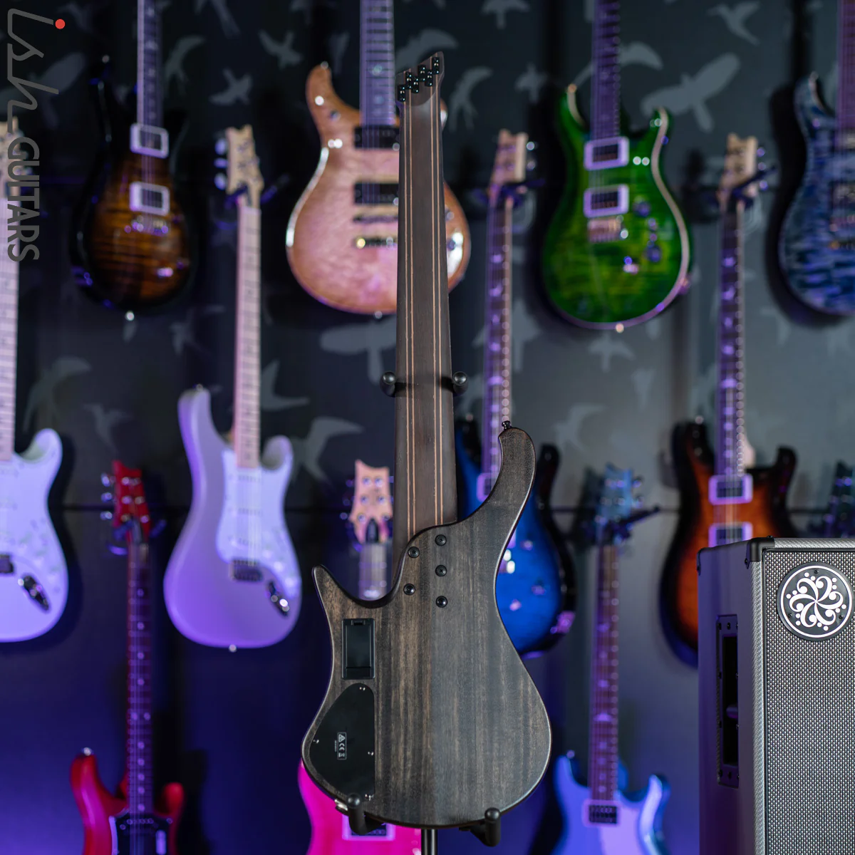 Ibanez EHB1506MS 6-String Headless Bass Black Ice Flat - Image 7