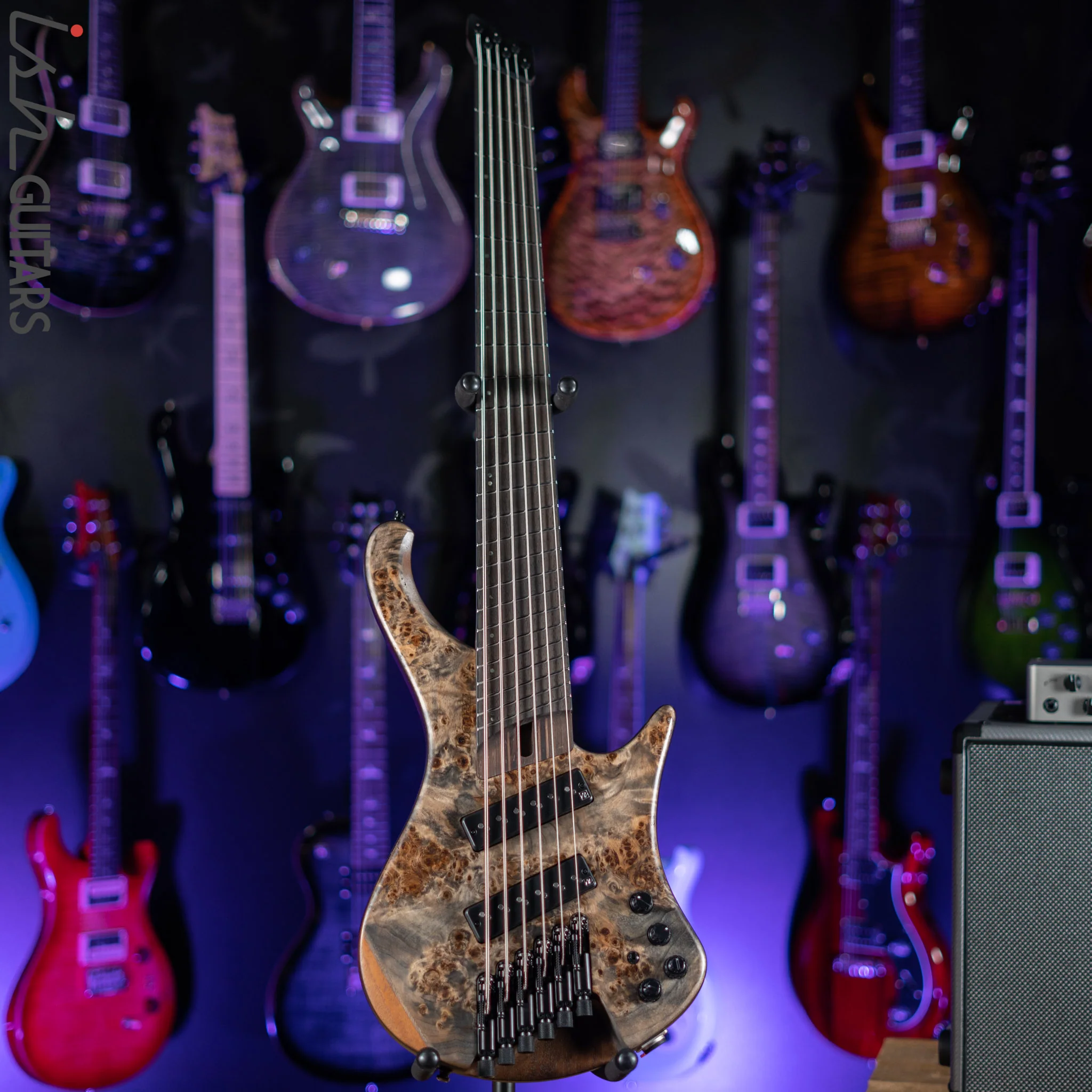 Ibanez EHB1506MS Headless Bass Black Ice Flat - Image 2