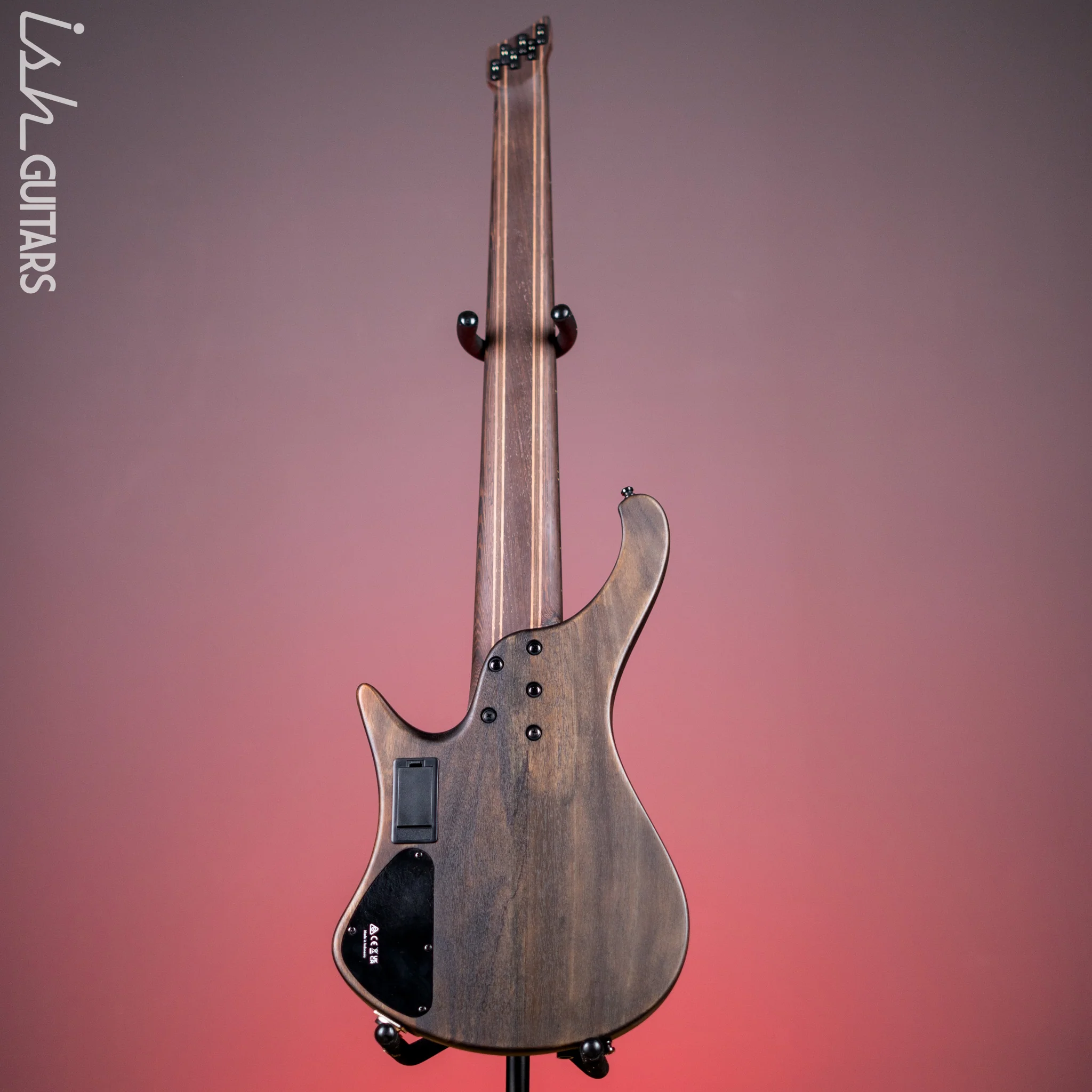 Ibanez EHB1506MS Multi-Scale 6-String Bass Black Ice Flat - Image 7