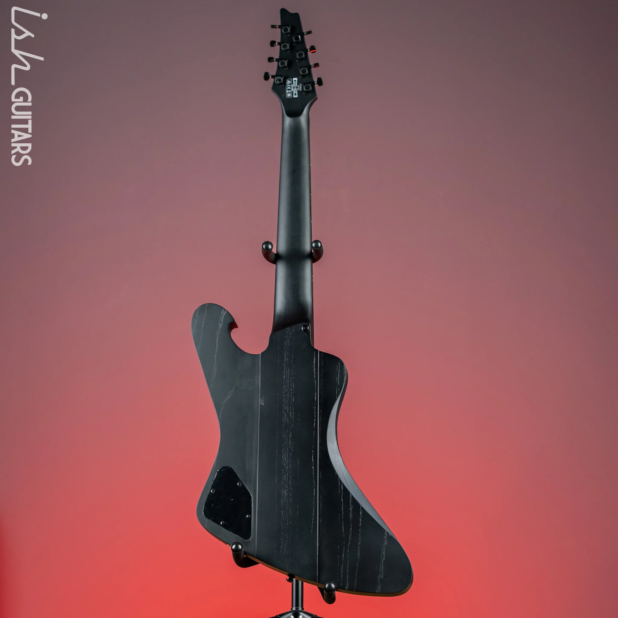 Ibanez FTM33 Fredrik Thordenal Signature 8-String Guitar Weathered Black - Image 6