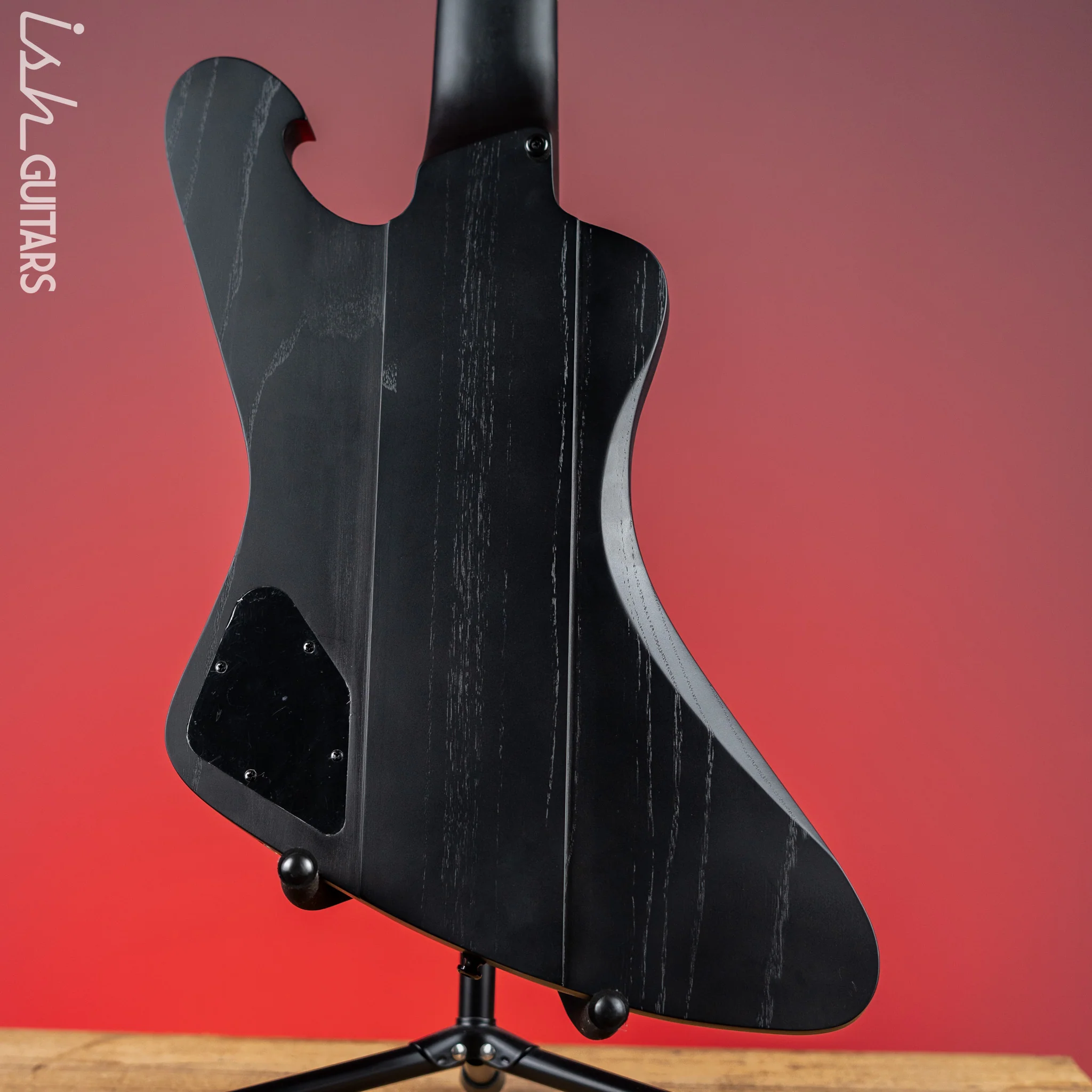 Ibanez FTM33 Fredrik Thordenal Signature 8-String Guitar Weathered Black - Image 7