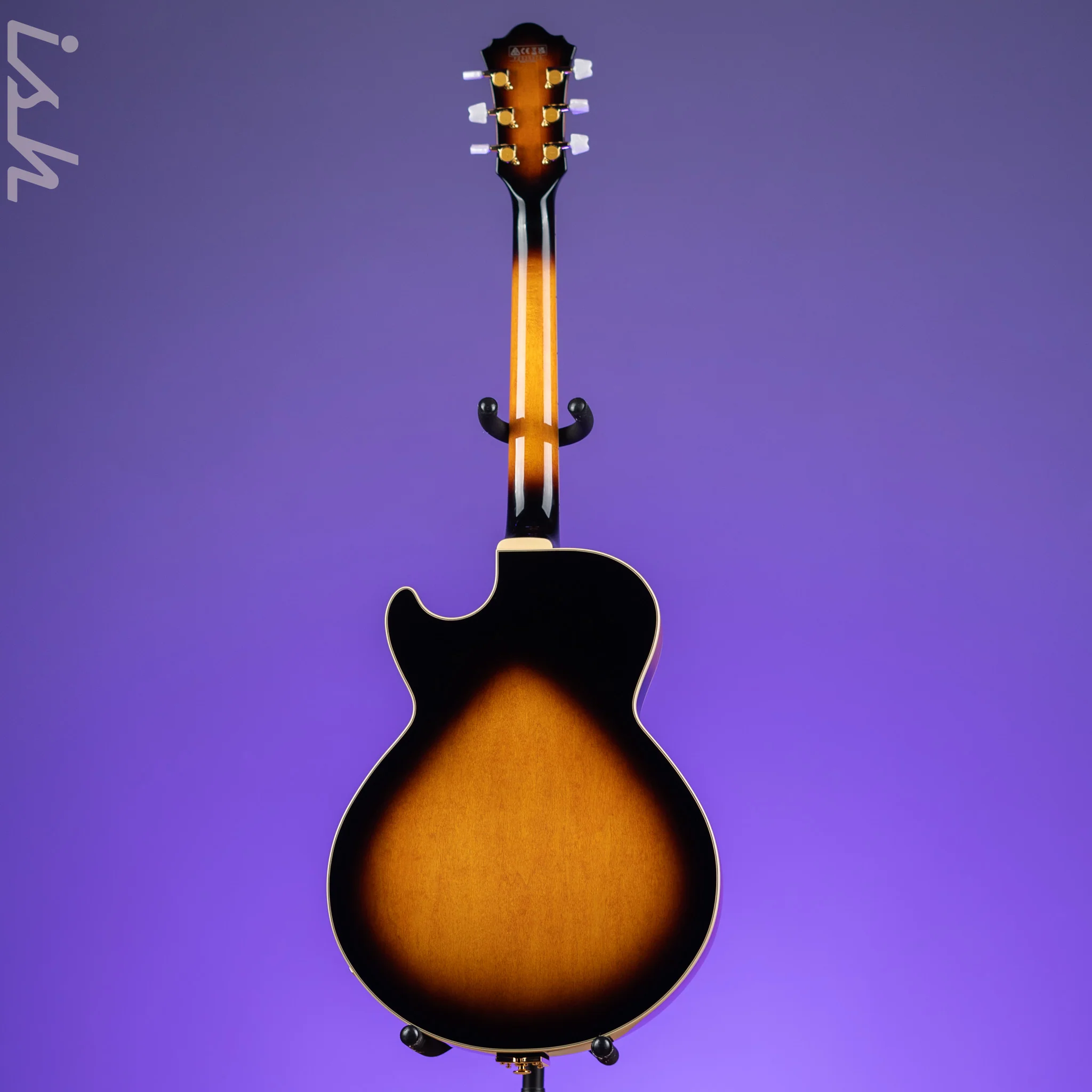 Ibanez GB10 George Benson Signature Hollowbody Brown Sunburst - Image 6