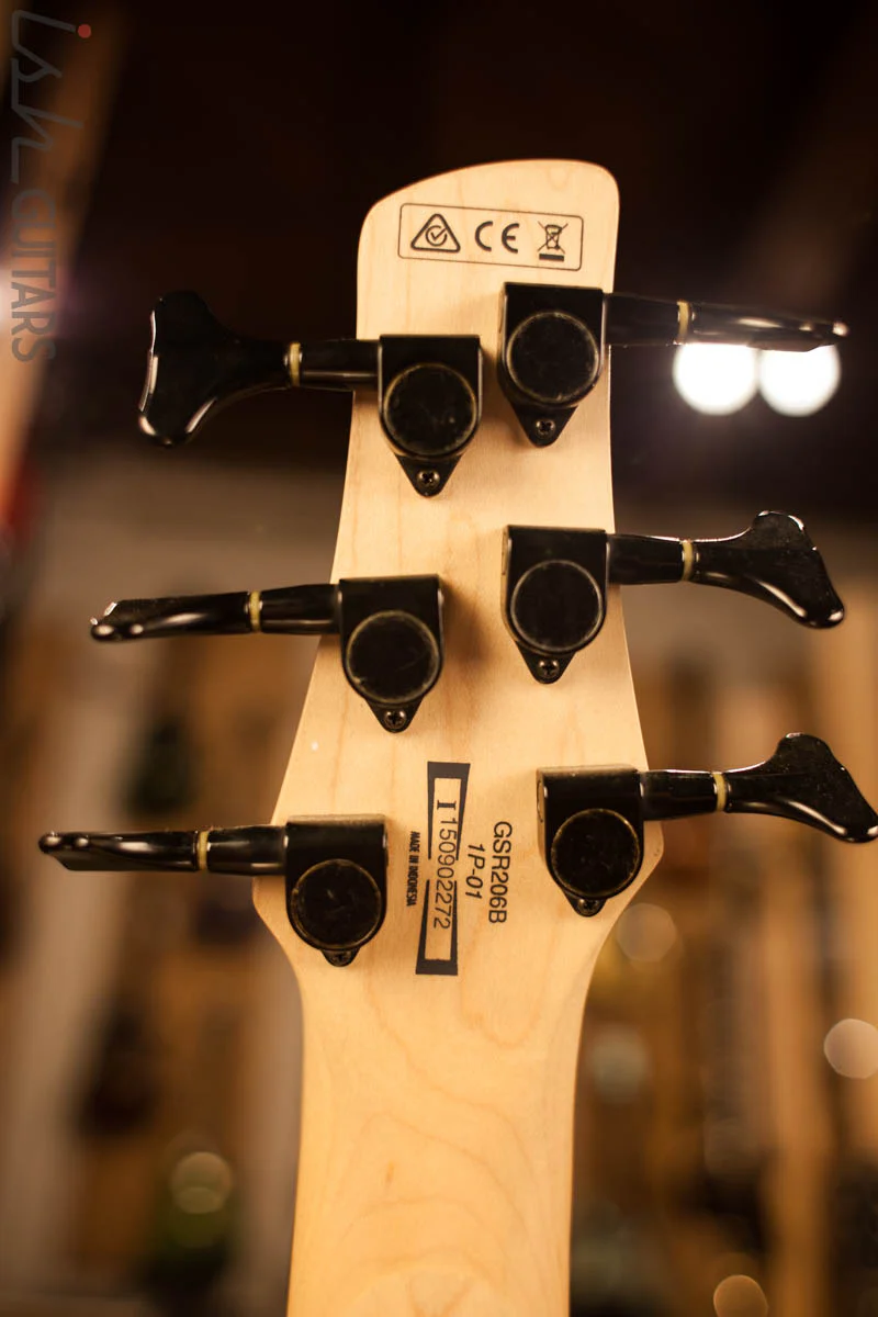 Ibanez Gio GSR206B 6 String Bass - Image 6