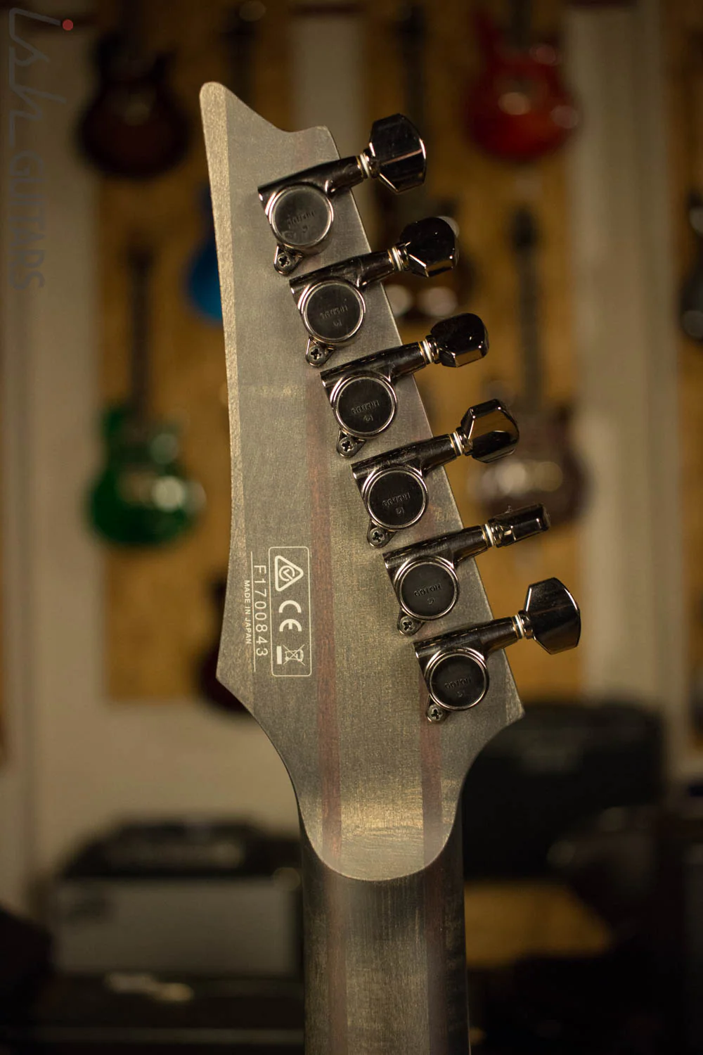 Ibanez PWM100  Paul Waggoner Signature Series Electric Guitar Gray - Image 9