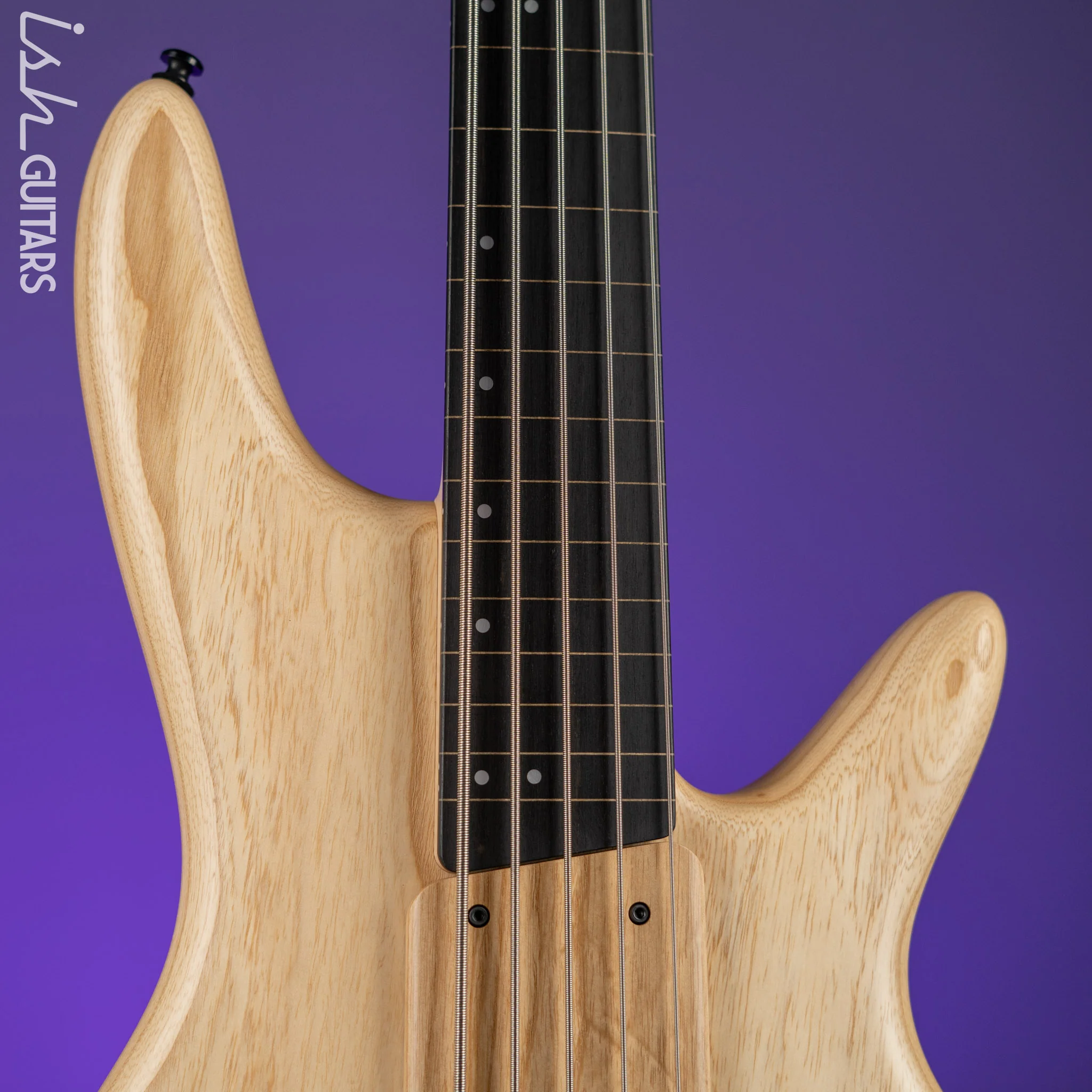 Ibanez GWB1005 Gary Willis Signature 5-String Bass Made in Japan Natural Flat - Image 3