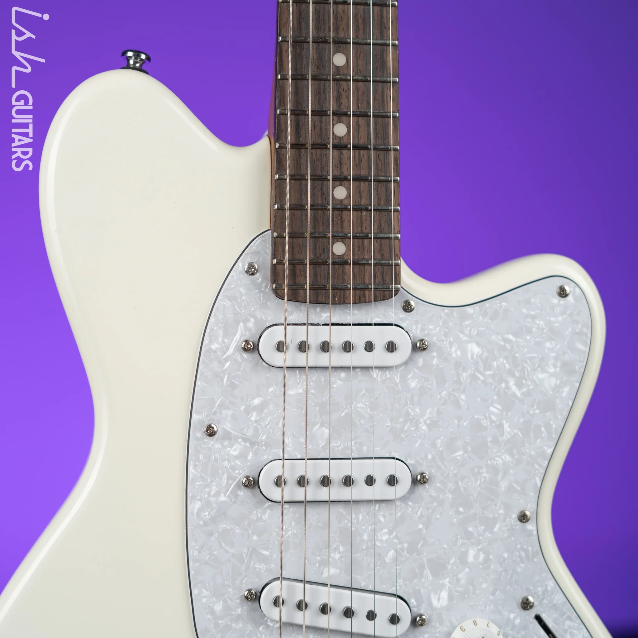 Ibanez Ichika Nito Signature ICHI00 Electric Guitar Vintage White - Image 3