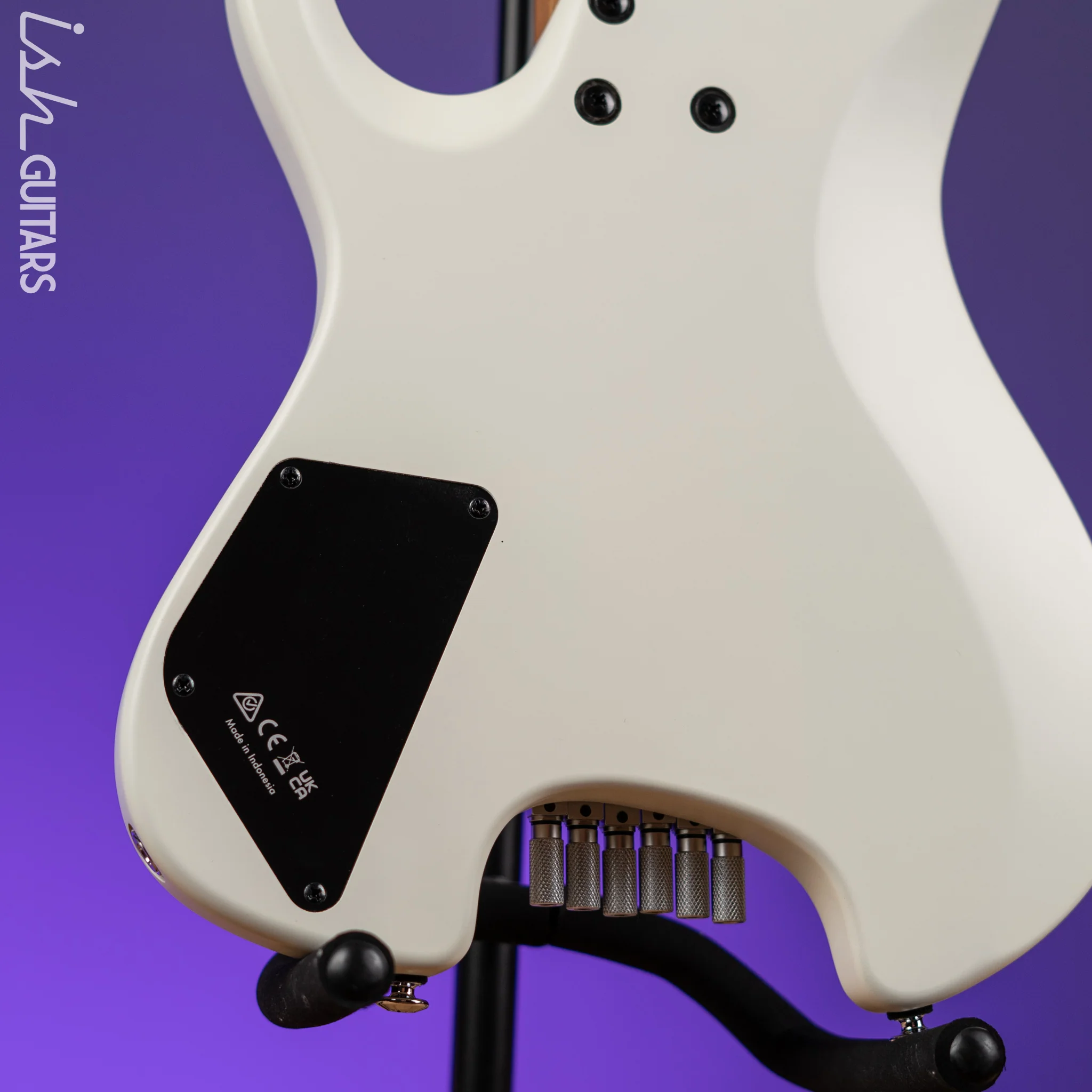 Ibanez Ichika Nito Signature ICHI10 Electric Guitar Vintage White Matte - Image 8