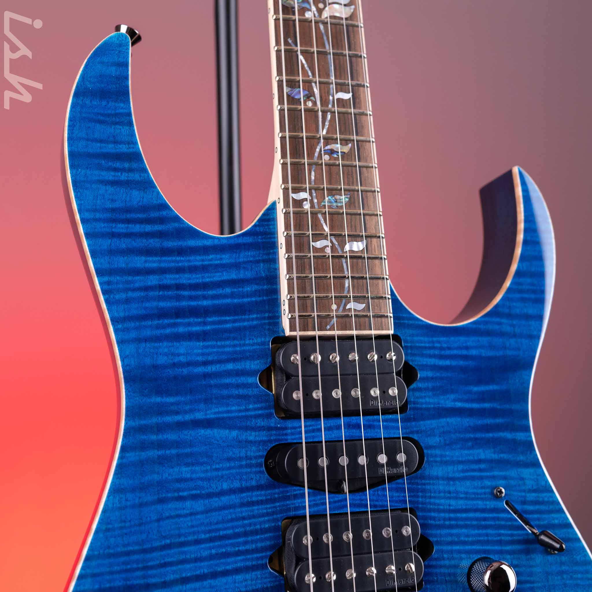 Ibanez J. Custom RG8570 Royal Blue Sapphire - Image 3