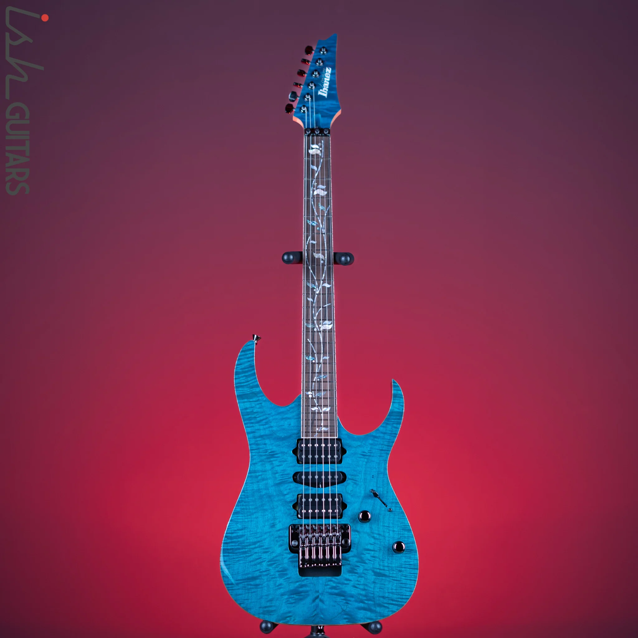 Ibanez J. Custom RG8570Z Electric Guitar Chrysocolla - Image 2