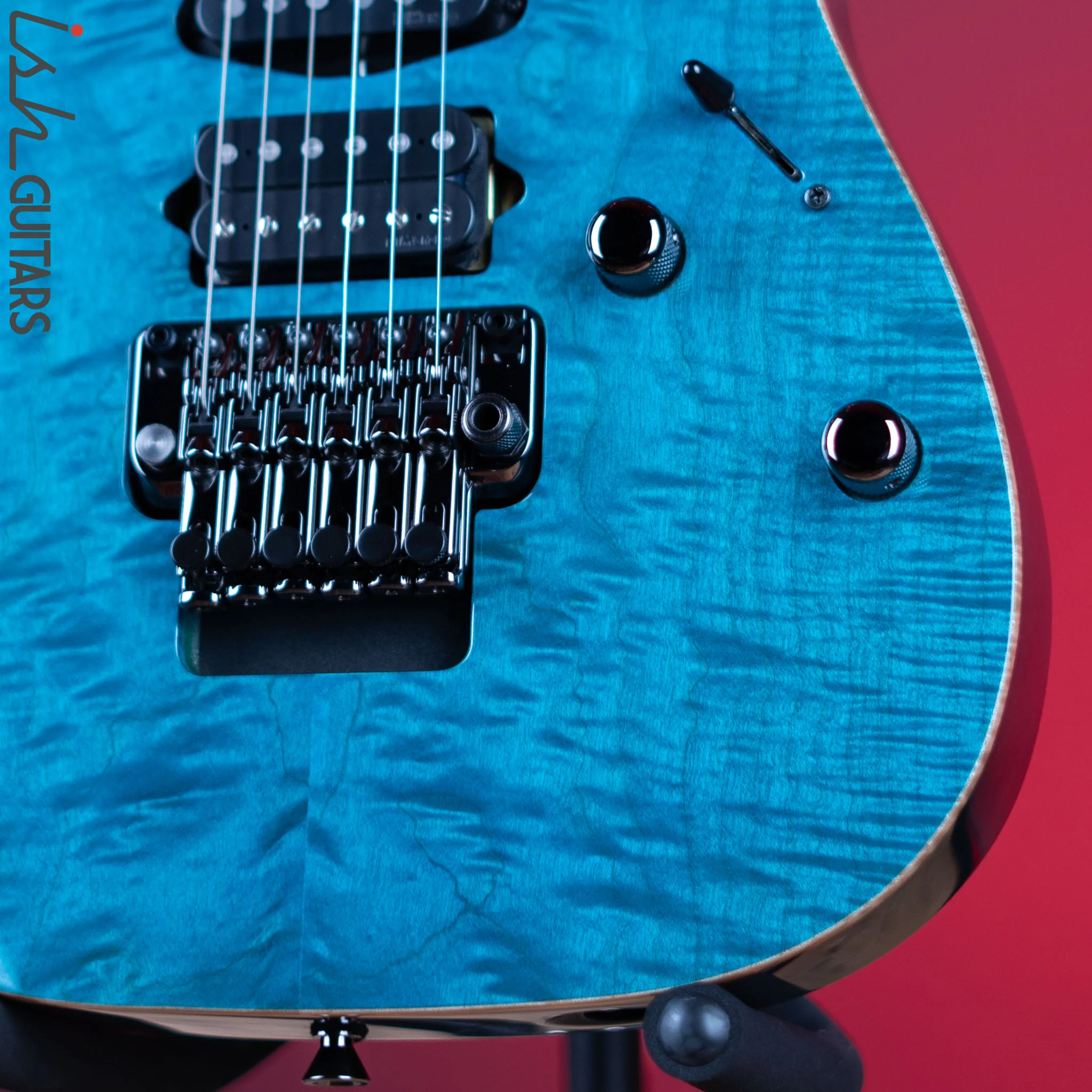 Ibanez J. Custom RG8570Z Electric Guitar Chrysocolla - Image 4
