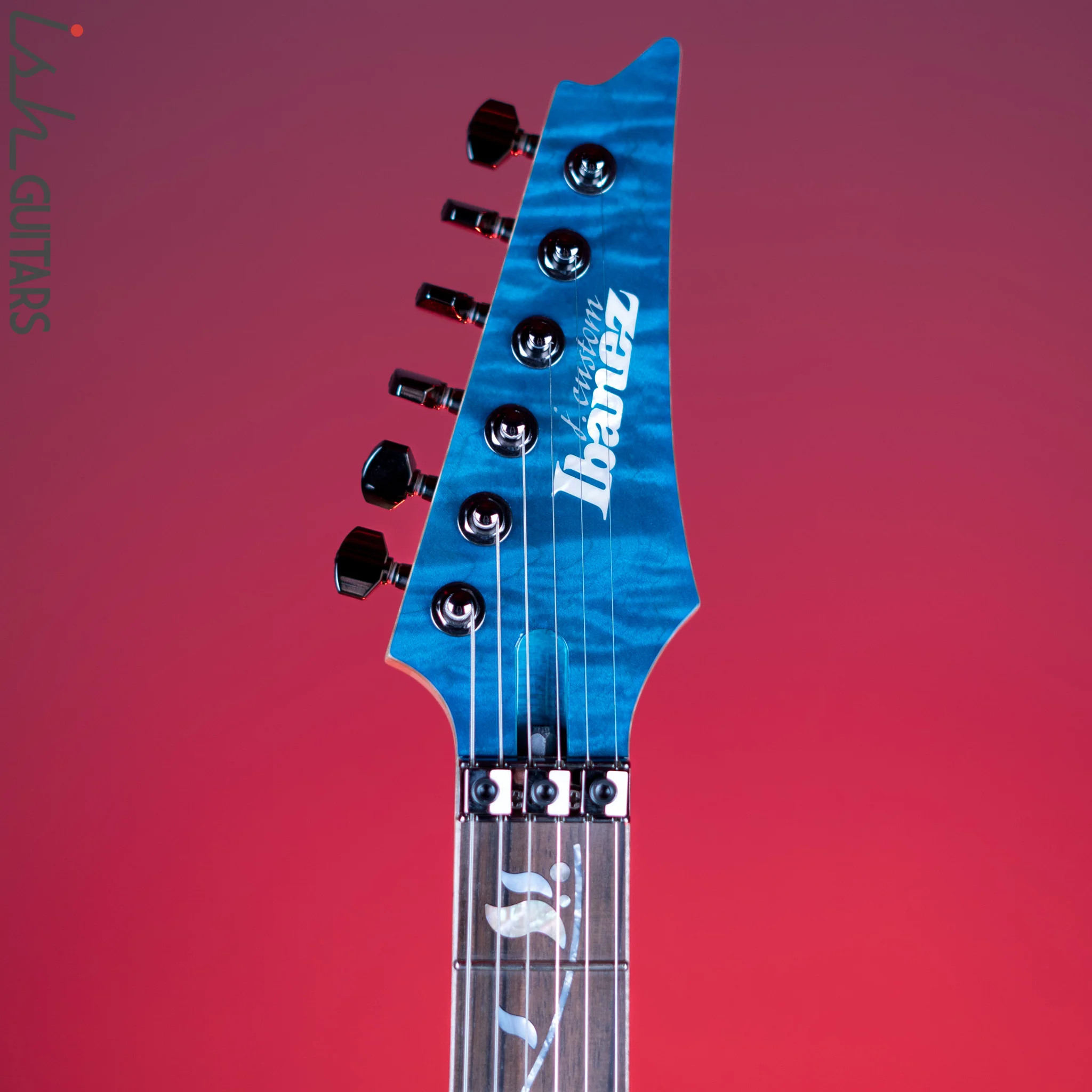 Ibanez J. Custom RG8570Z Electric Guitar Chrysocolla - Image 6