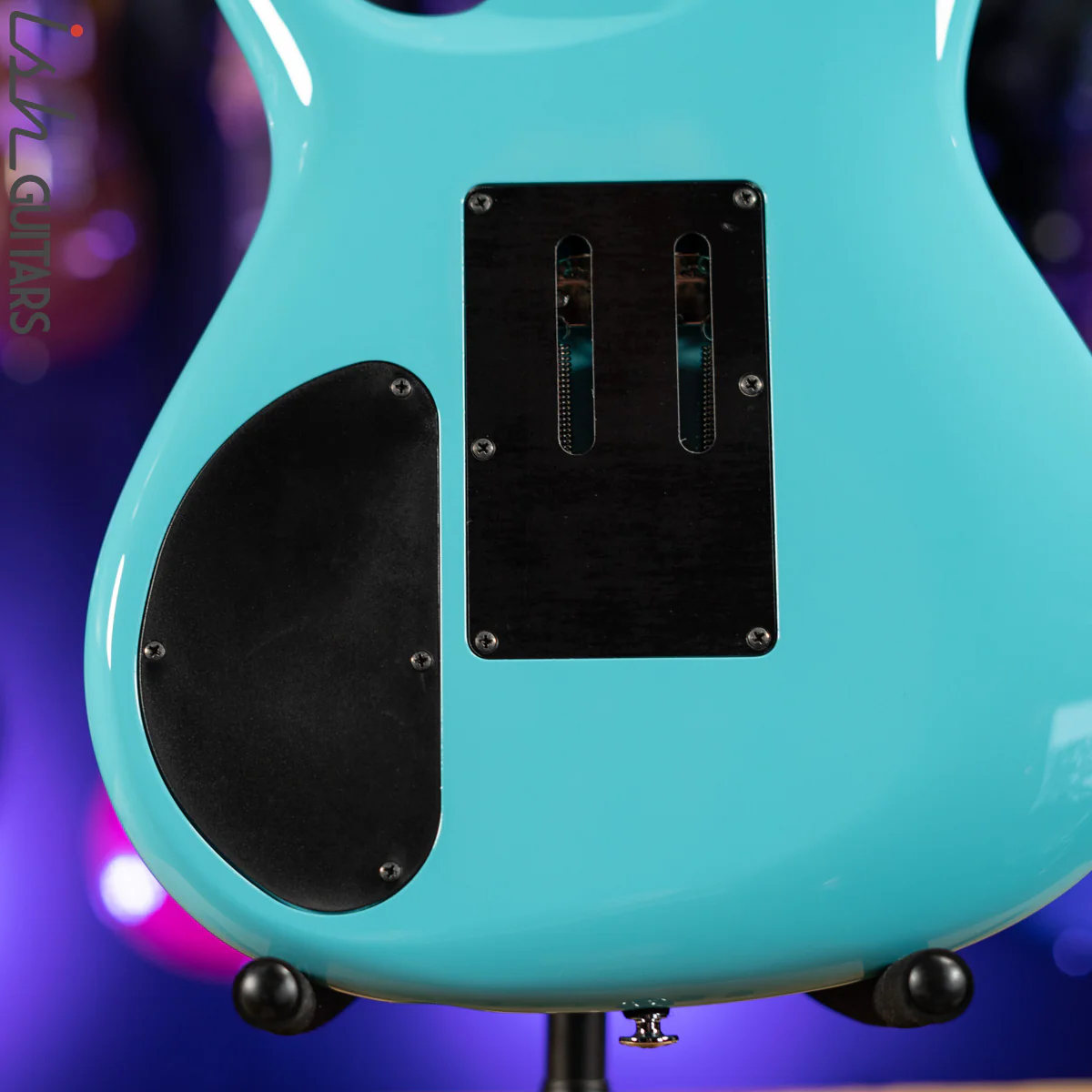 Ibanez JS2410 Joe Satriani Signature Electric Guitar Sky Blue Gloss Demo - Image 10