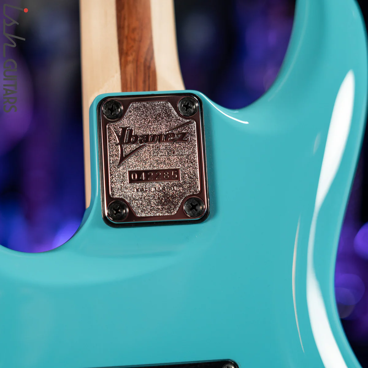Ibanez JS2410 Joe Satriani Signature Electric Guitar Sky Blue Gloss Demo - Image 11