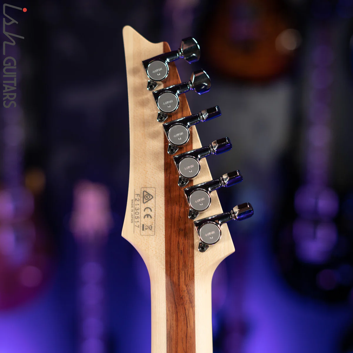Ibanez JS2410 Joe Satriani Signature Electric Guitar Sky Blue Gloss Demo - Image 12