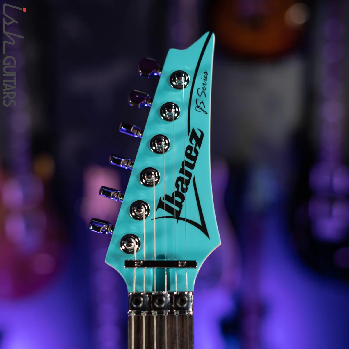 Ibanez JS2410 Joe Satriani Signature Electric Guitar Sky Blue Gloss Demo - Image 6