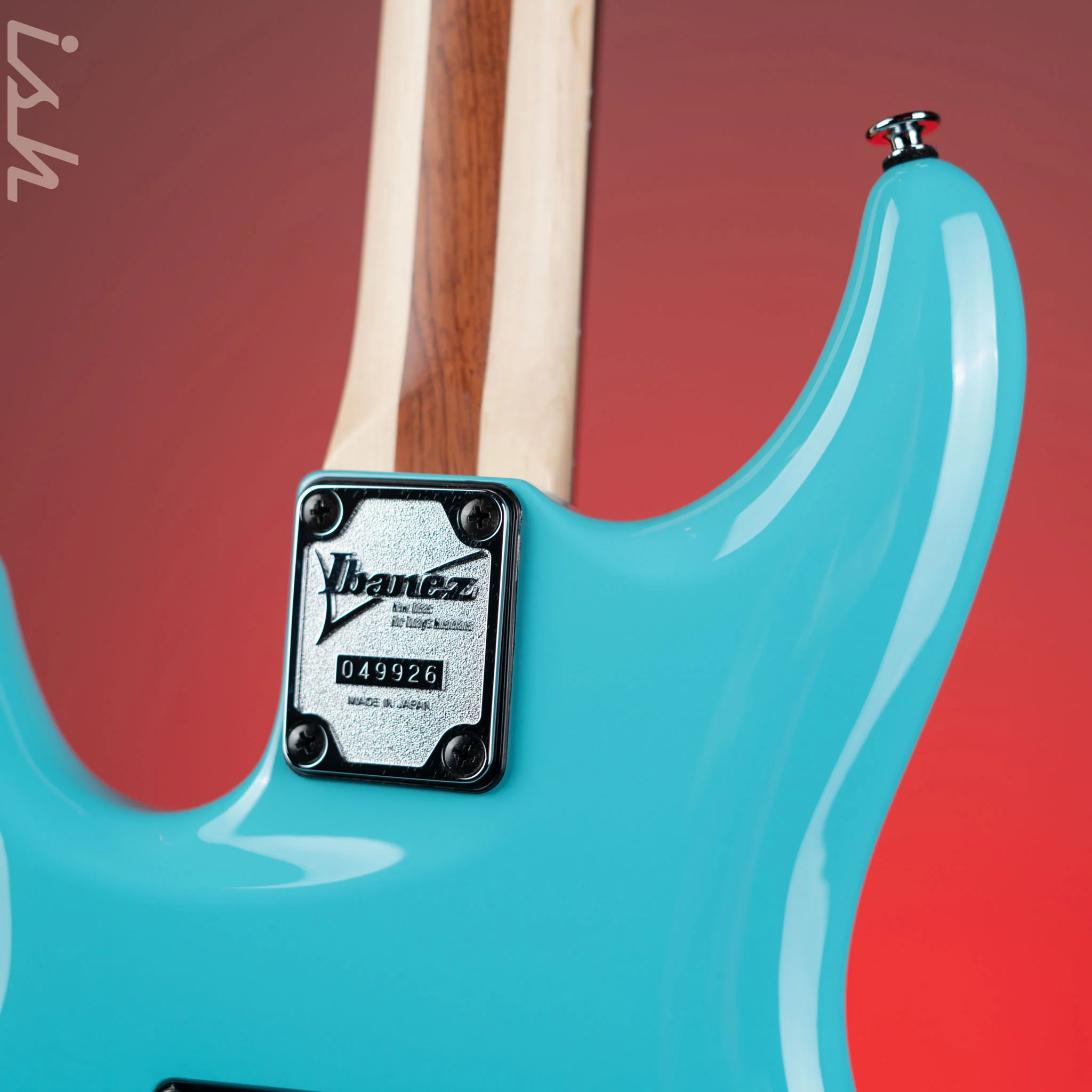 Ibanez JS2410 Joe Satriani Signature Electric Guitar Sky Blue Gloss - Image 8