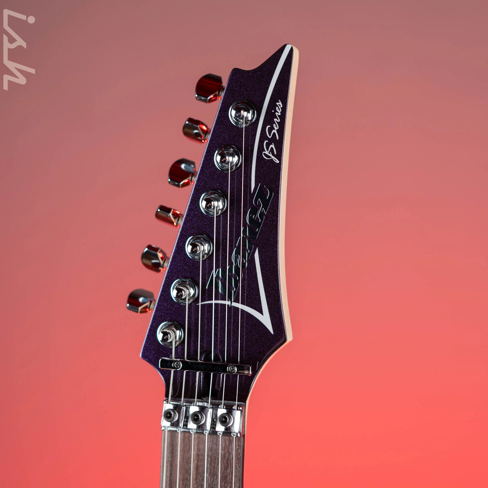 Ibanez JS2450 Joe Satriani Signature Guitar Muscle Car Purple Gloss - Image 5