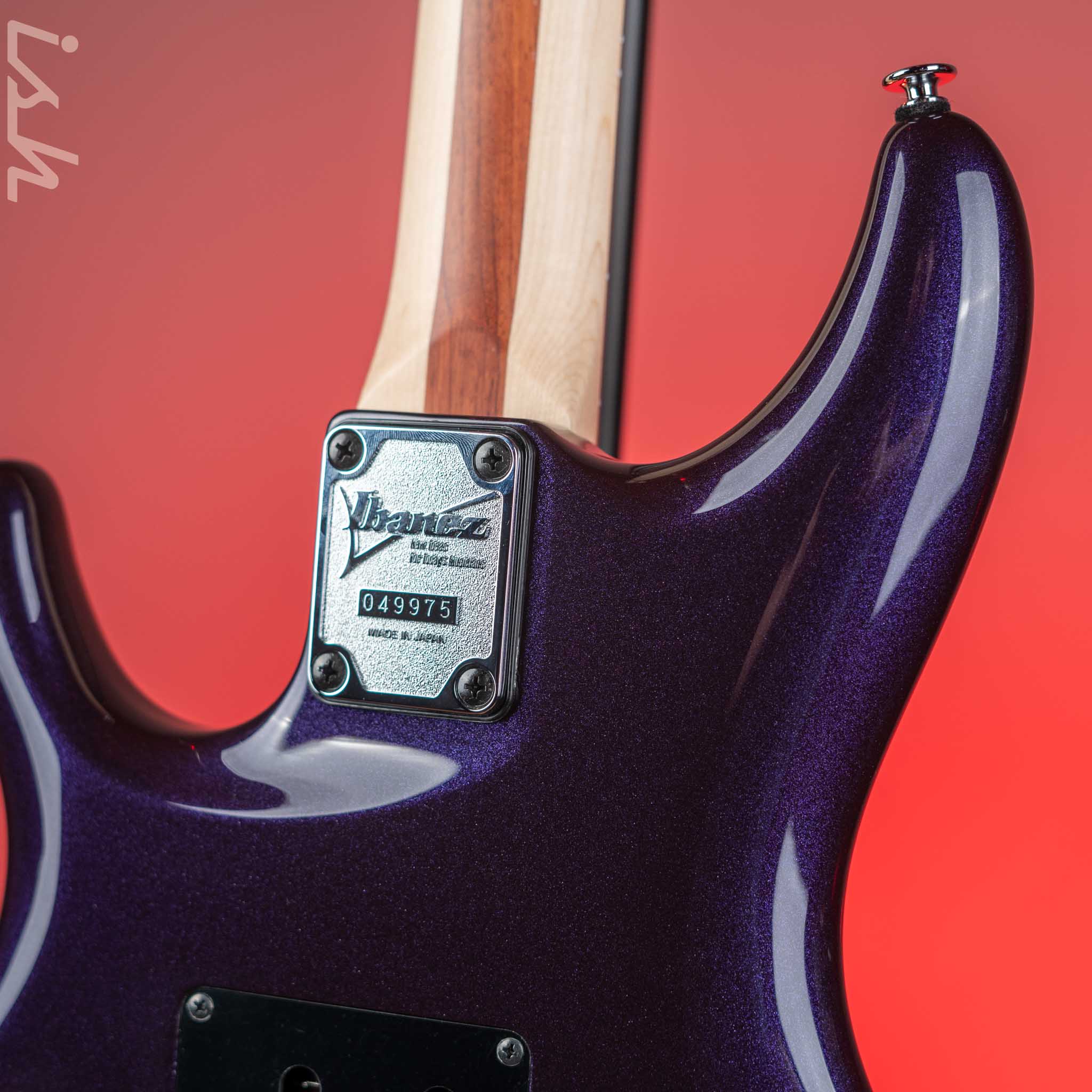 Ibanez JS2450 Joe Satriani Signature Guitar Muscle Car Purple Gloss - Image 8