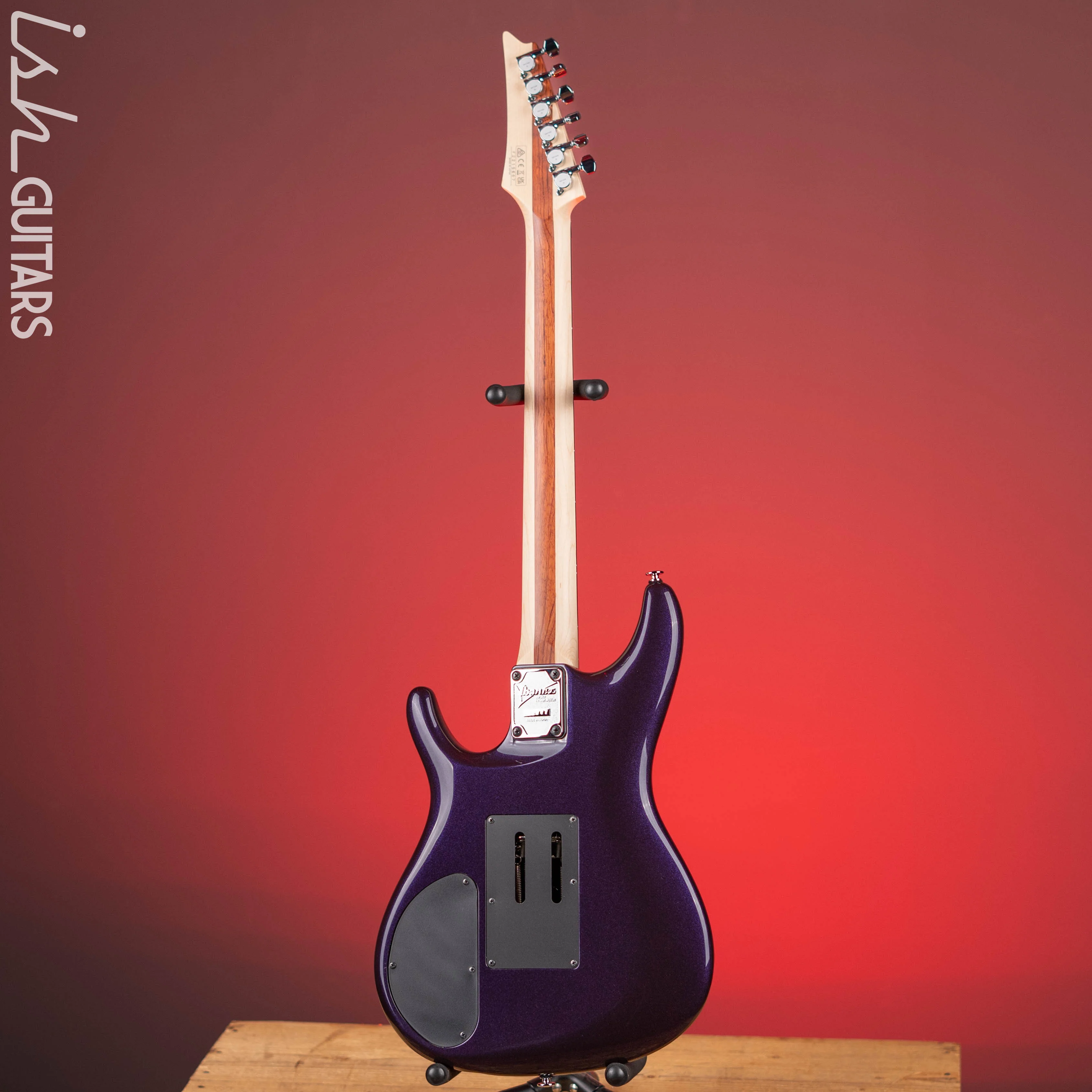 Ibanez JS2450 Joe Satriani Signature Guitar Muscle Car Purple Gloss - Image 6