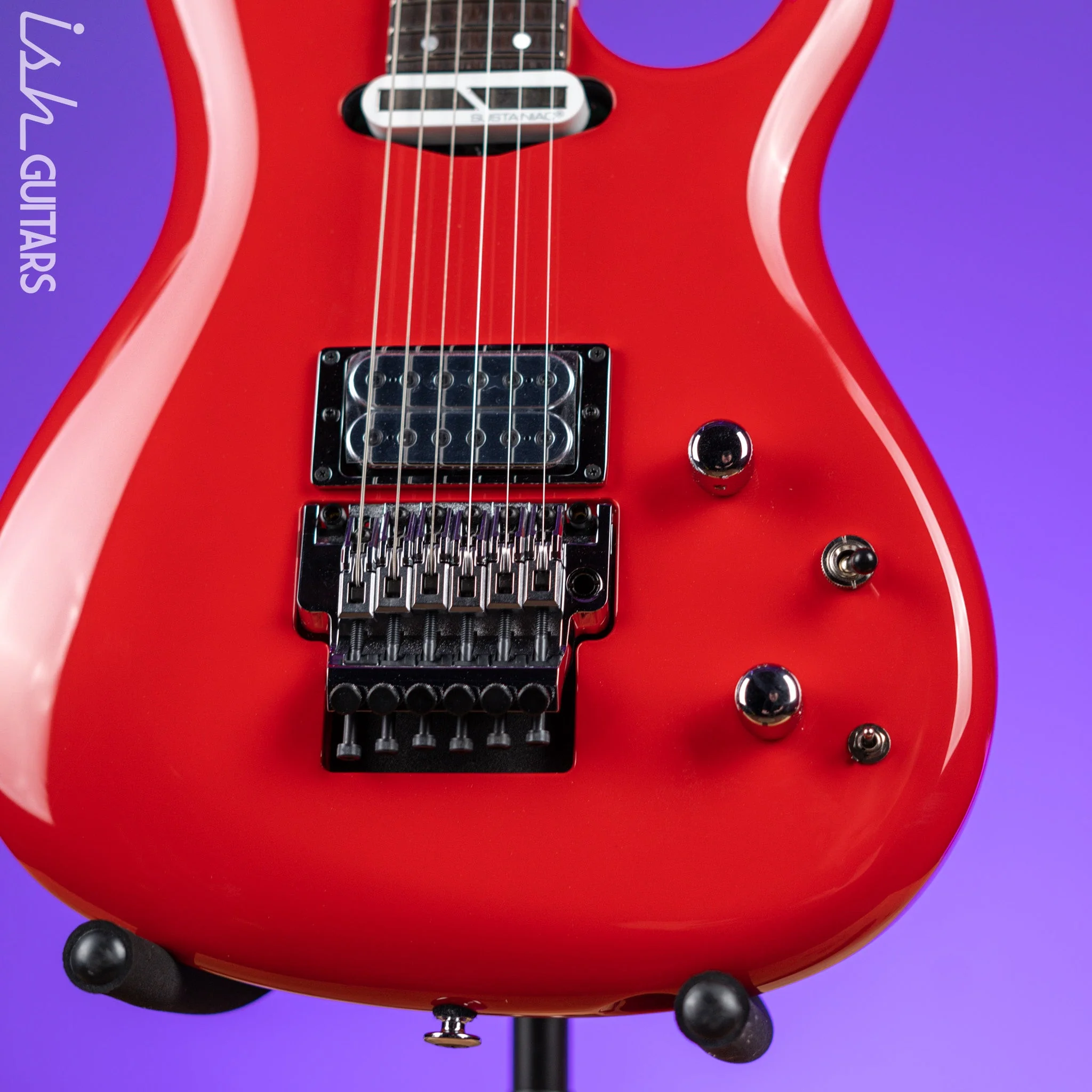 Ibanez JS2480 Joe Satriani Signature Guitar Muscle Car Red - Image 4