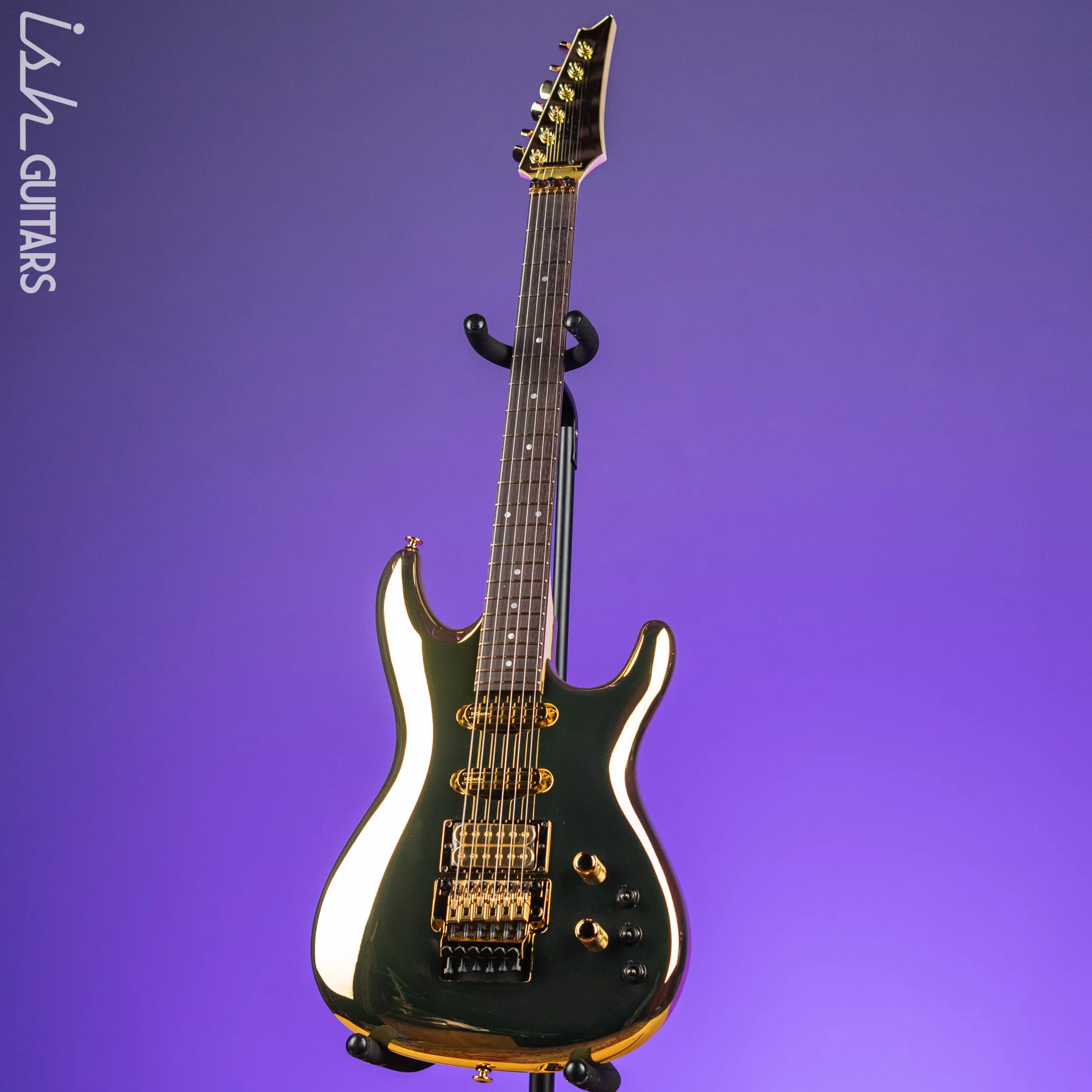 Ibanez JS2GD Joe Satriani Signature Electric Guitar Gold - Image 2