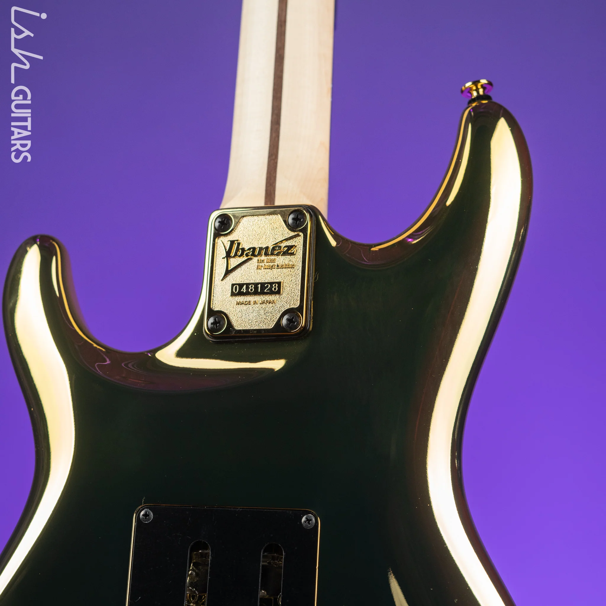 Ibanez JS2GD Joe Satriani Signature Electric Guitar Gold - Image 8