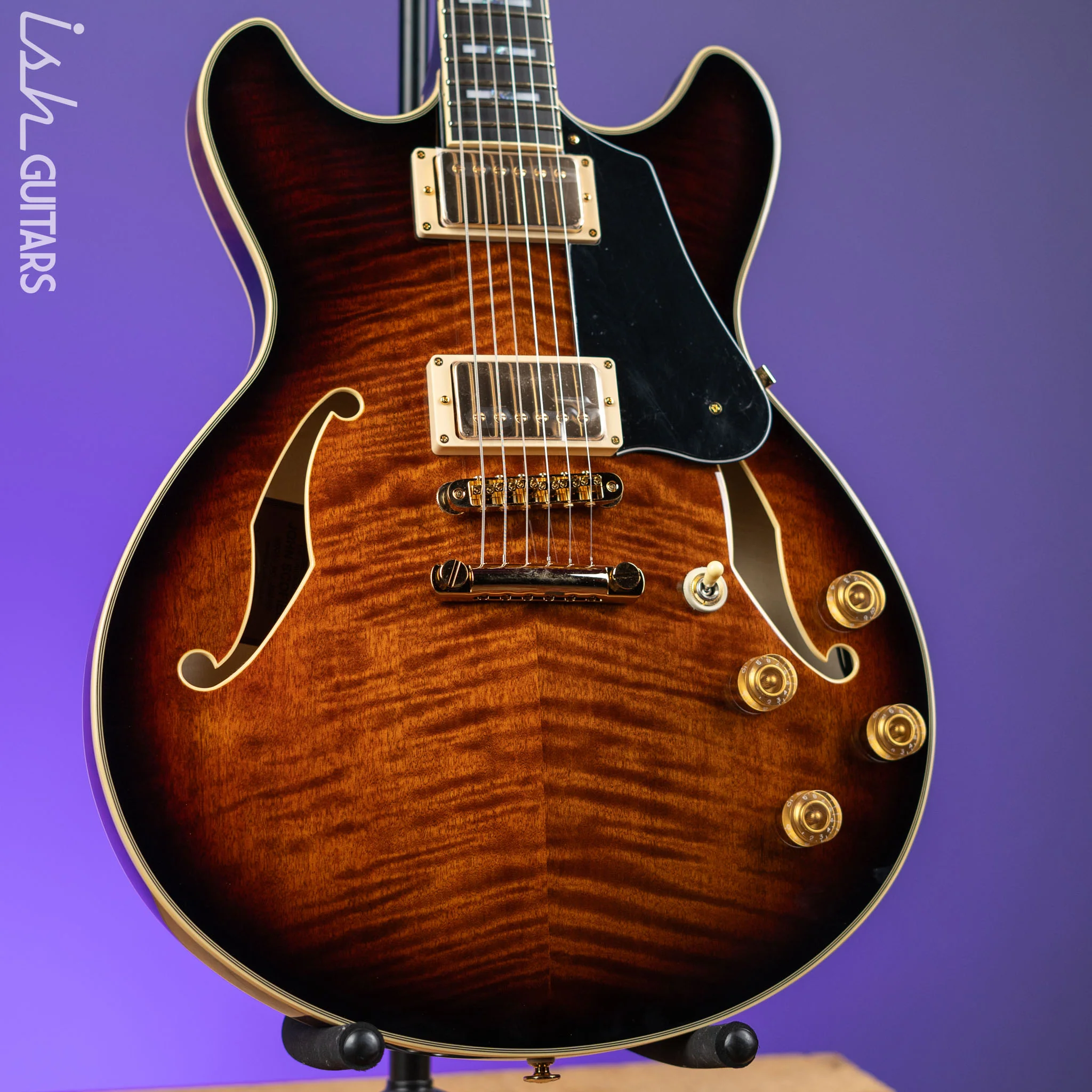 Ibanez JSM100VT John Scofield Signature Electric Guitar Vintage Sunburst