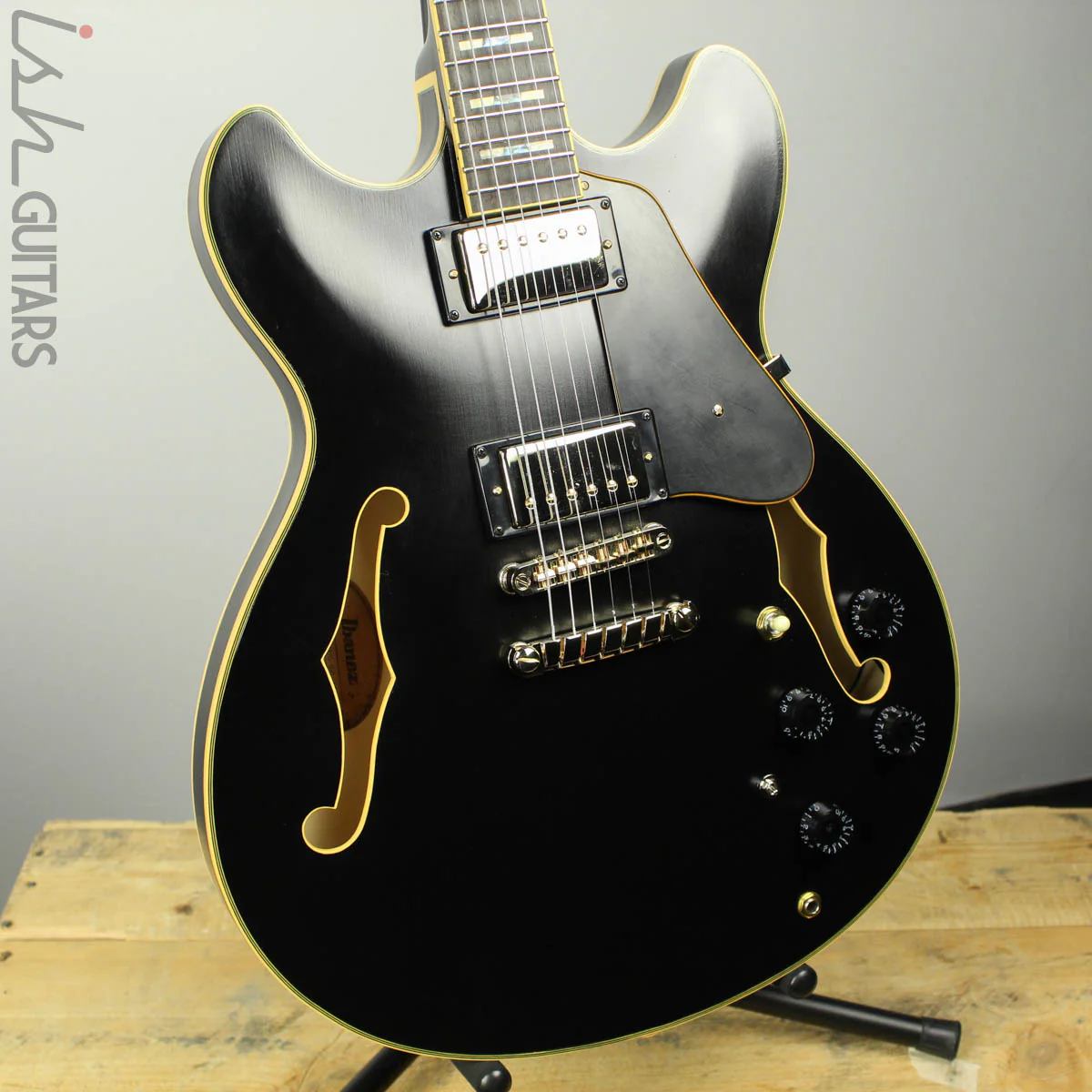 Ibanez JSM20 John Scofield Black w/ Case