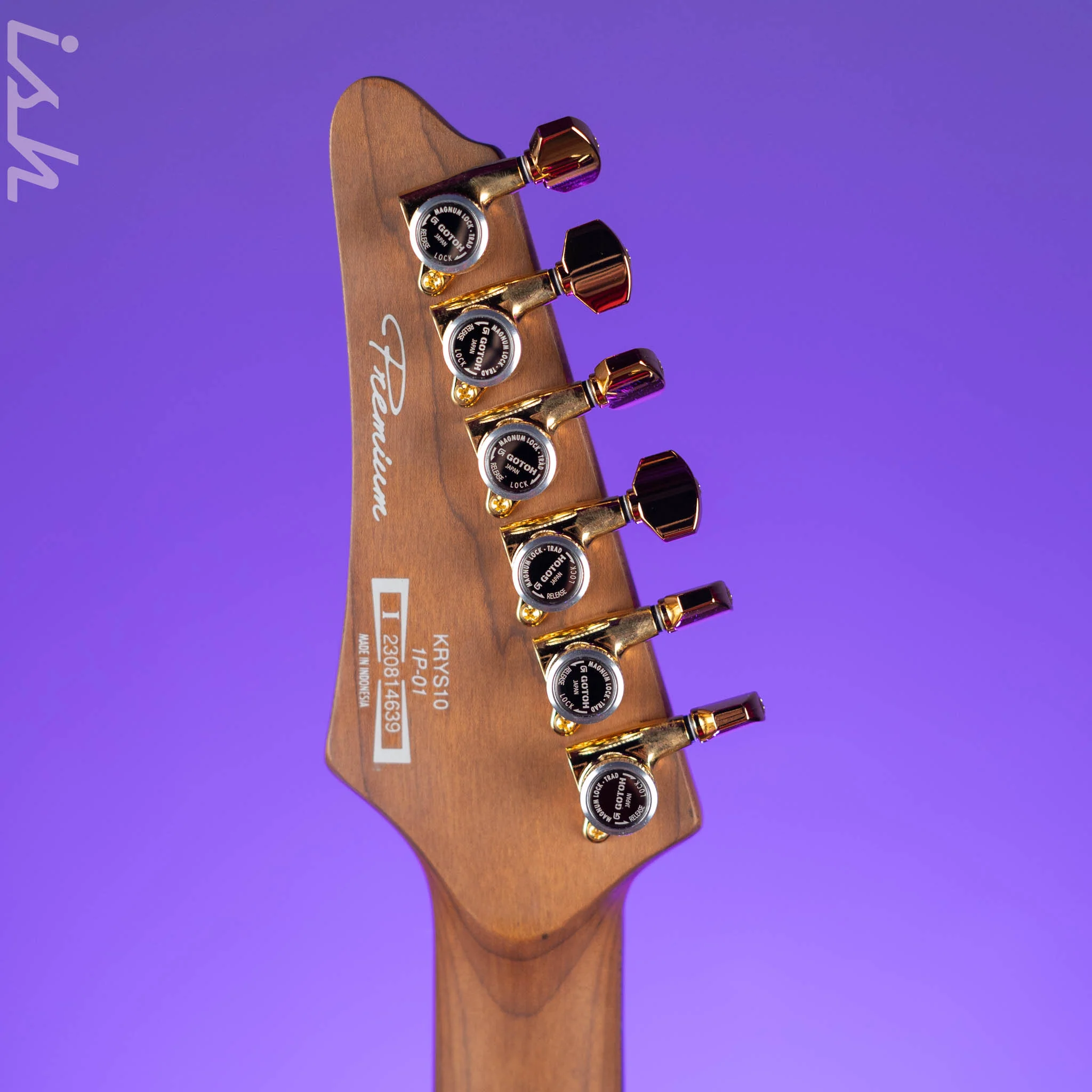 Ibanez KRYS10 Scott LePage Signature Electric Guitar Gold - Image 10